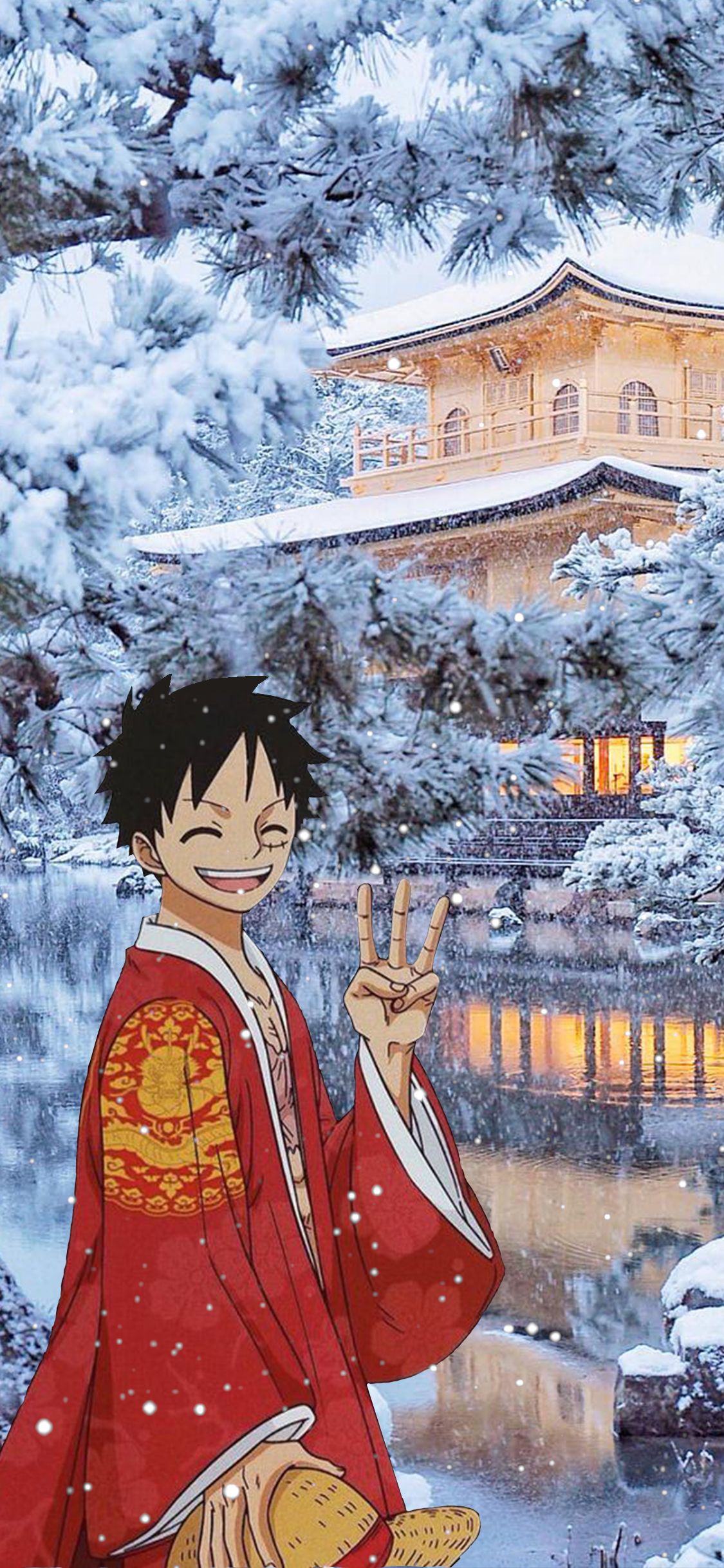 Luffy Snow Wallpaper. Manga anime one piece, Anime character design, One piece anime