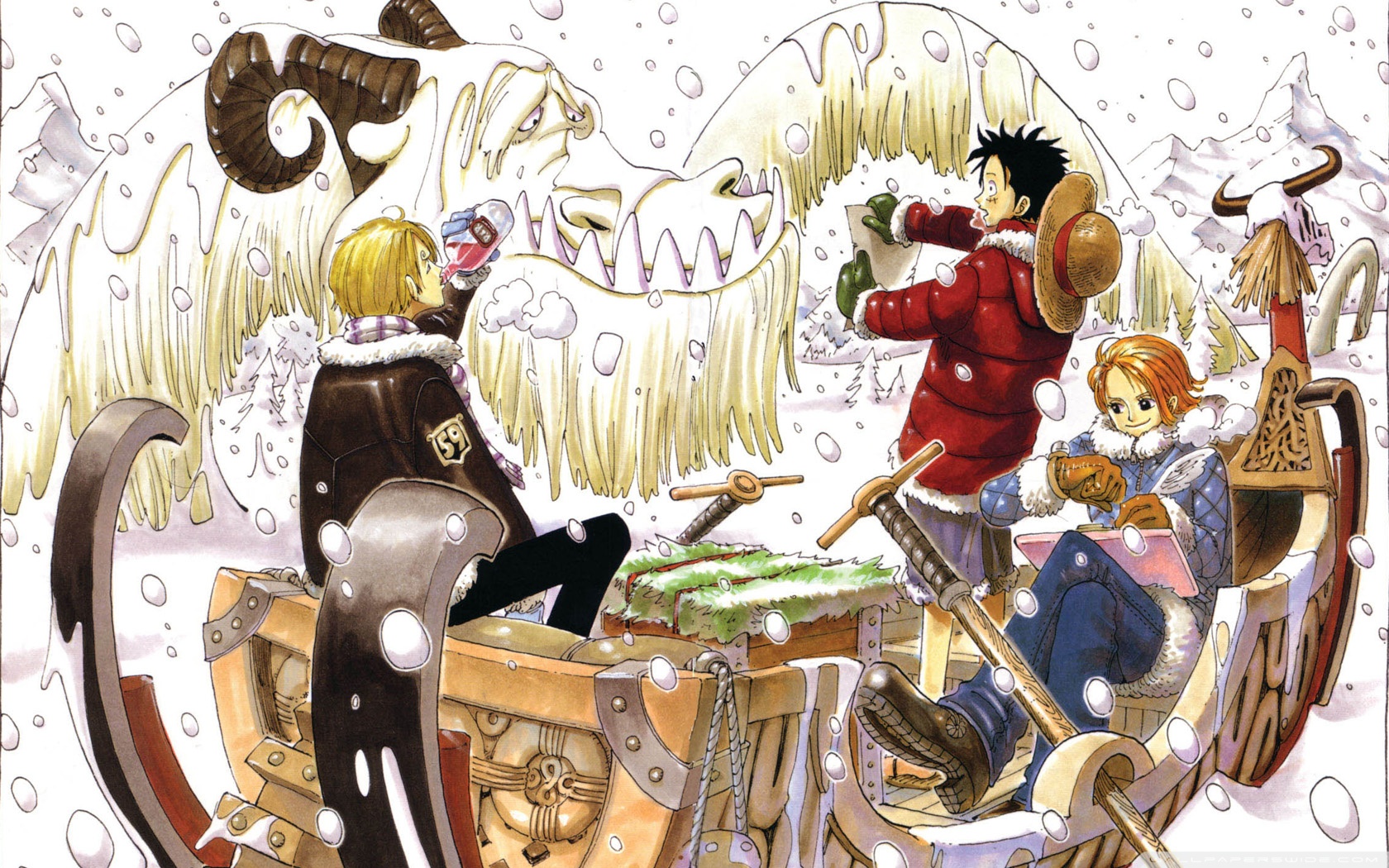 OnePiece Ultra HD Desktop Background Wallpaper for: Tablet