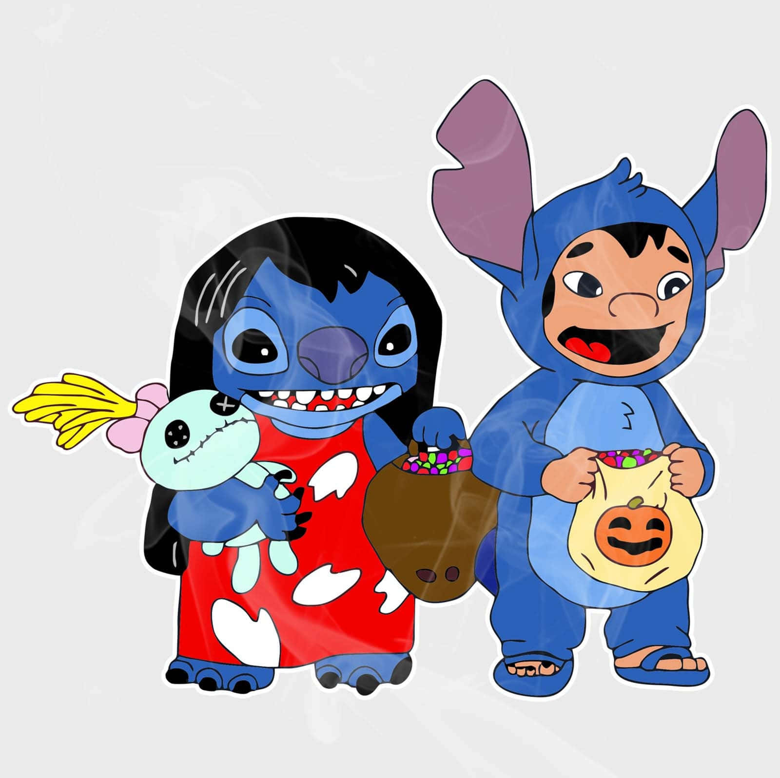 Lilo And Stitch Halloween Wallpaper