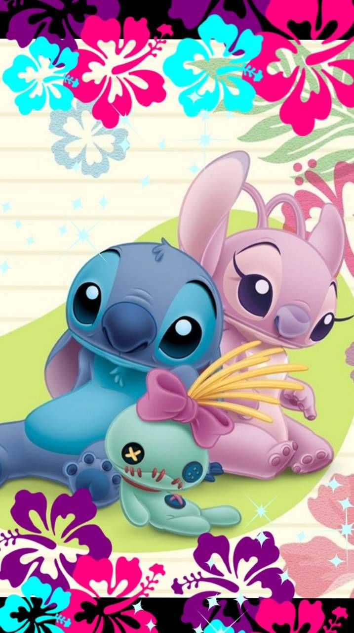Download Stitch angel scrump wallpaper