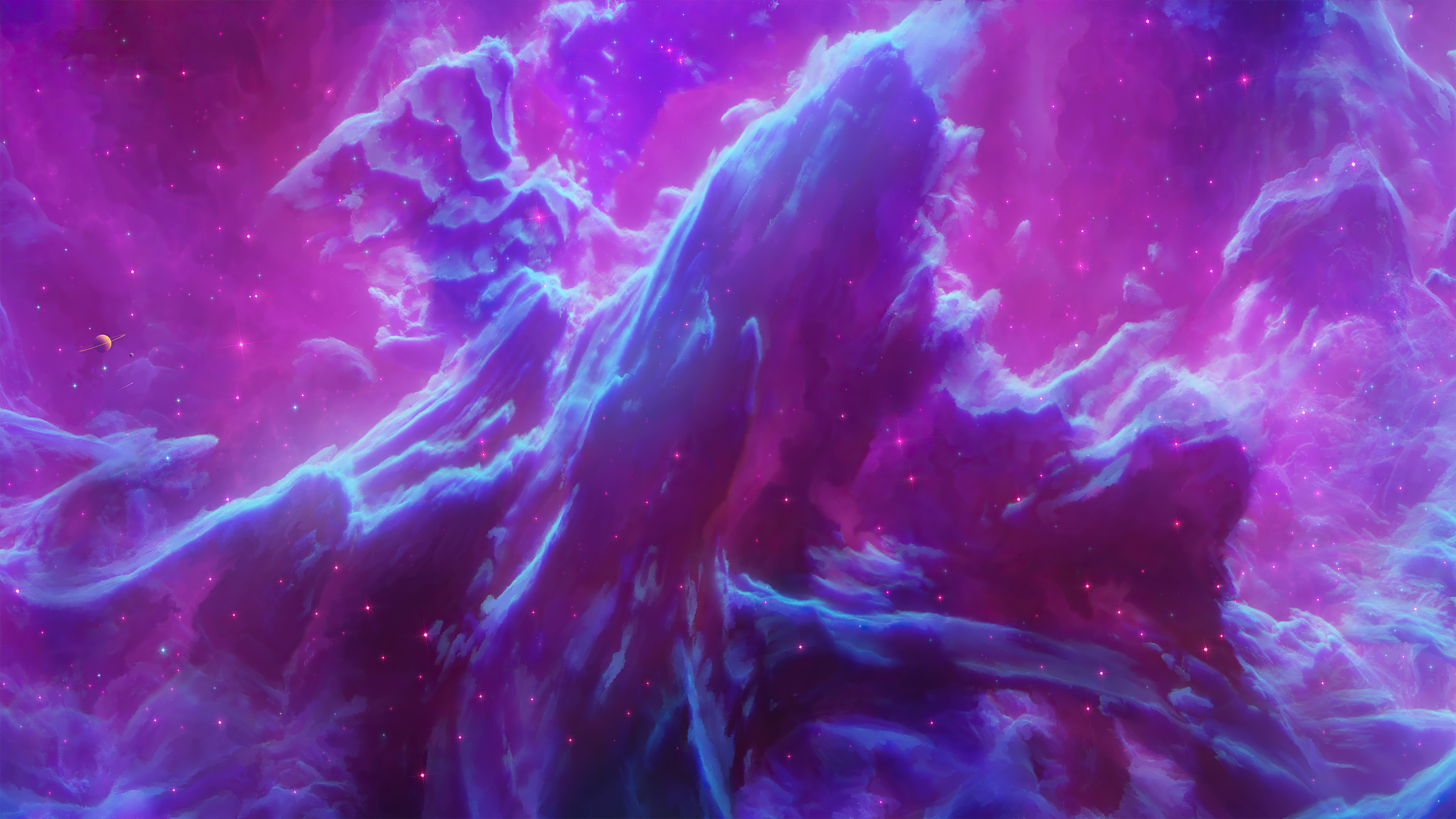 Sci Fi Nebula 4k Ultra HD Wallpaper