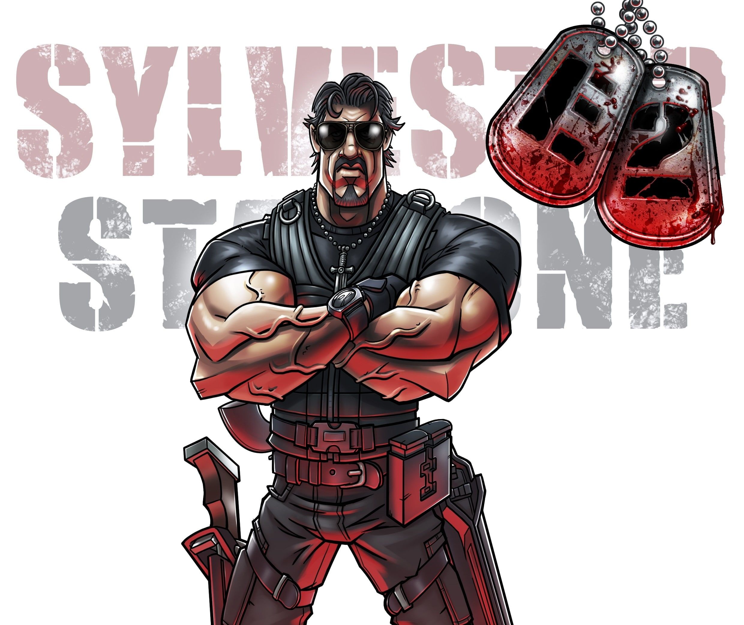 Sylvester Stallone #drawing #movies The Expendables 2 P #wallpaper #hdwallpaper #desktop. The expendables, Sylvester stallone, Sylvester