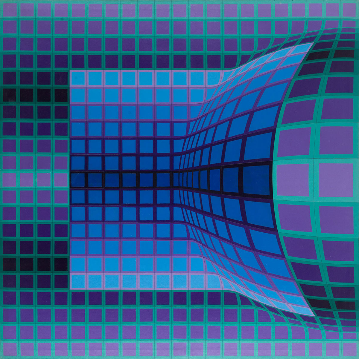 An Artist Responds To The Work Of Victor Vasarely, Father Of The Op Art Movement