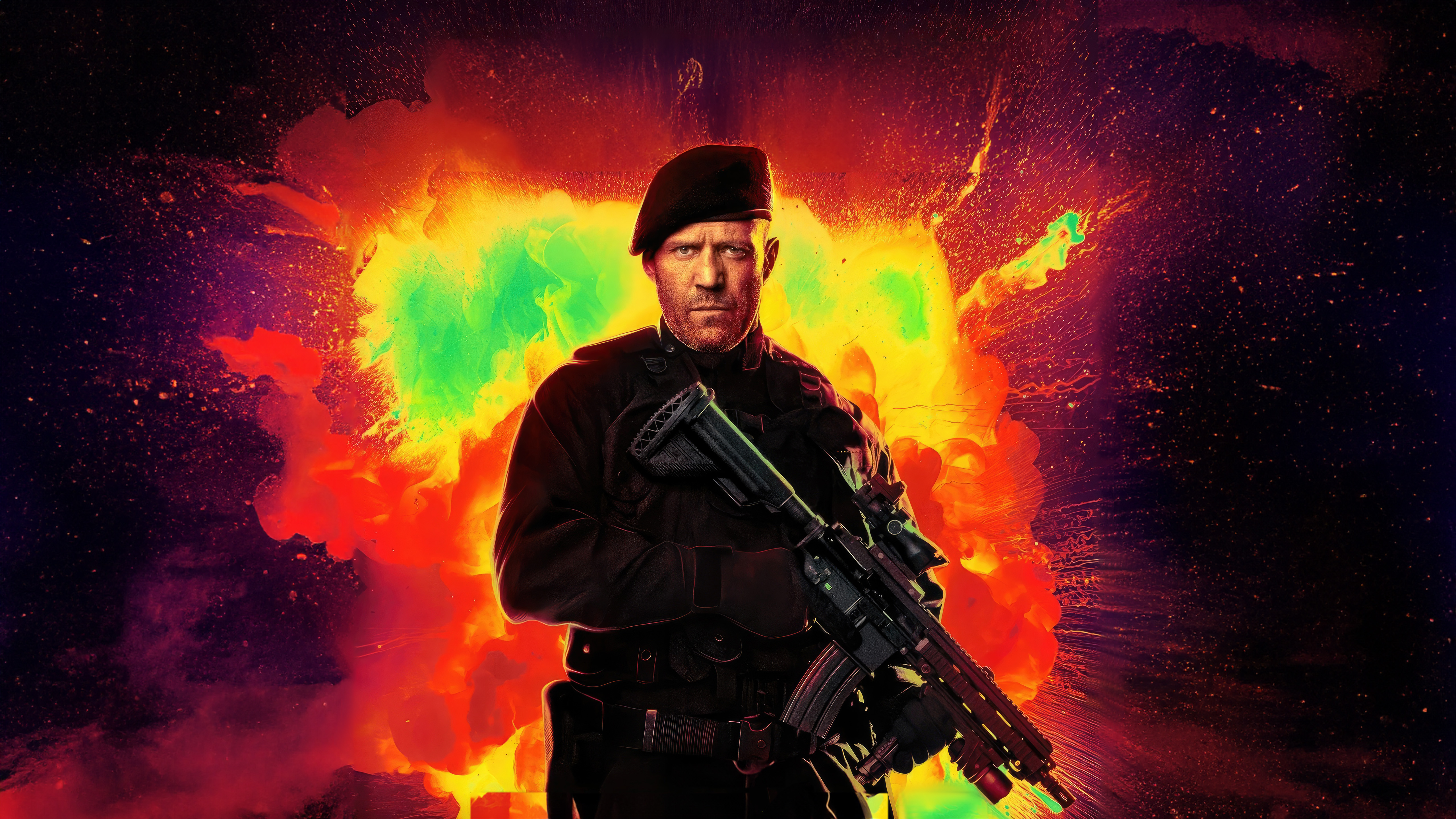 Jason Statham As Lee Christmas In The Expendables 4, HD Movies, 4k Wallpaper, Image, Background, Photo and Picture