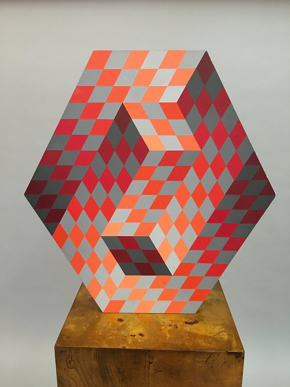 Victor Vasarely Sculpture Gestalt RJ