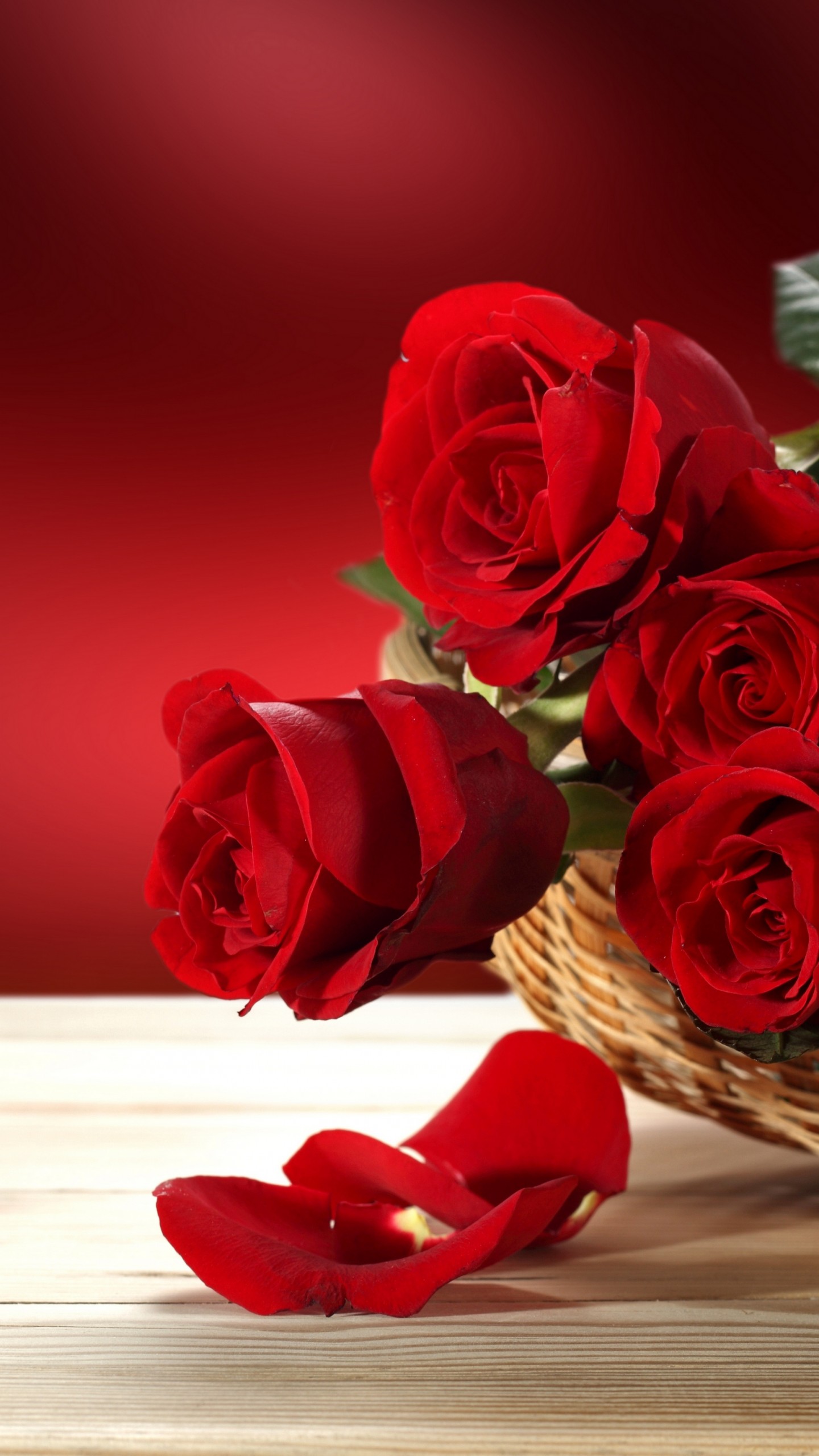 Wallpaper Roses, 5k, 4k wallpaper, Flower bouquet, red, Nature