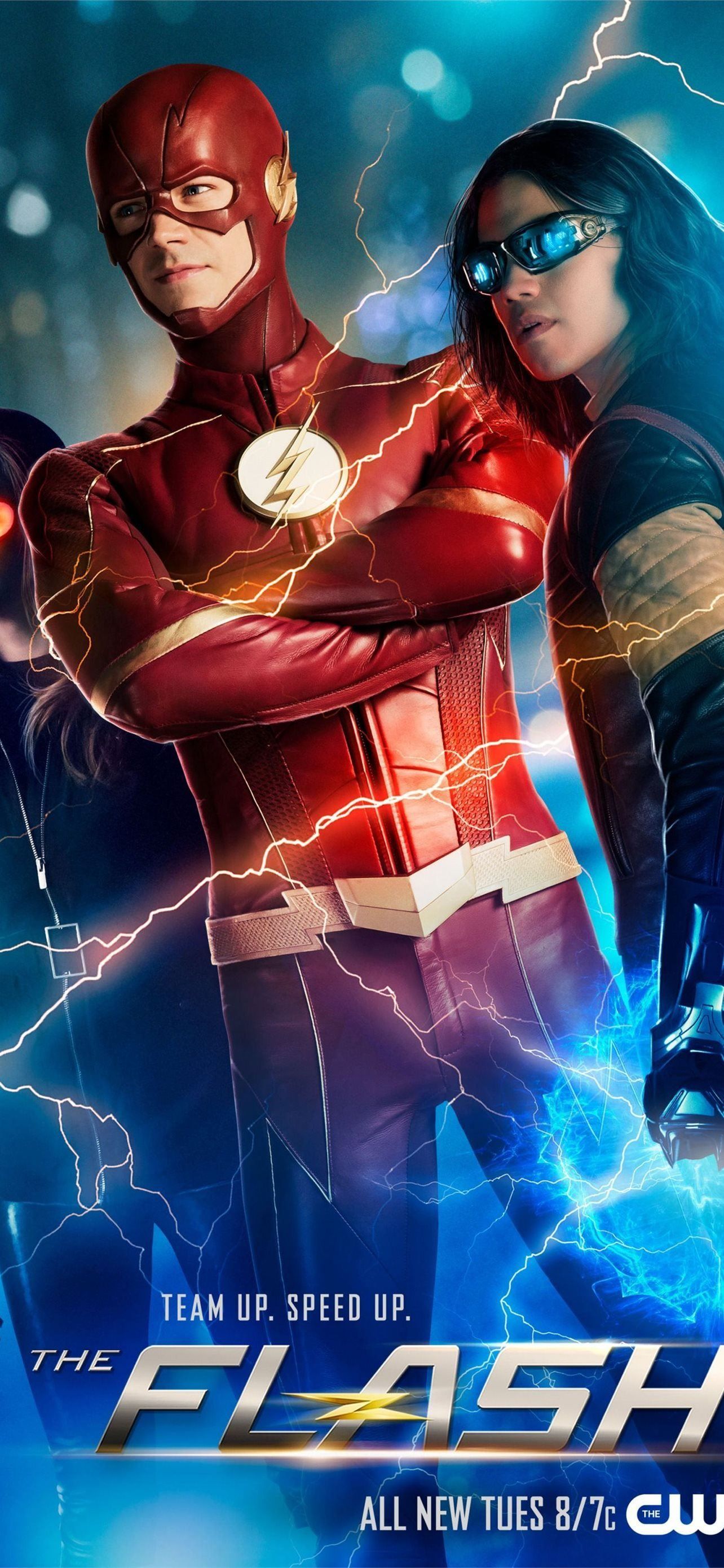 Team Flash Top Free Team Flash Background Access #flash. Flash characters, Flash wallpaper, The flash season