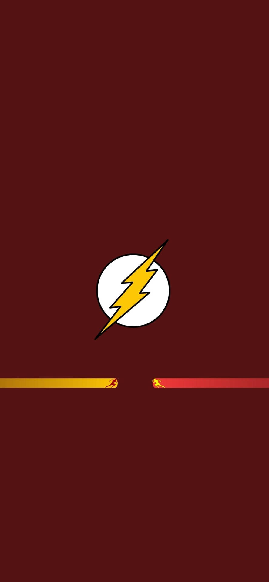 Download The Flash iPhone Maroon Wallpaper