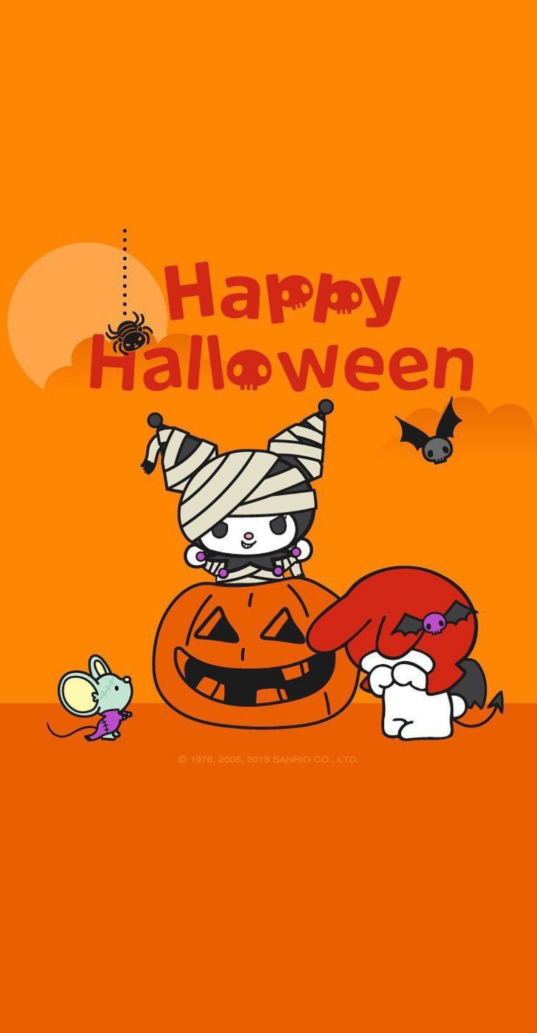Sanrio. Hello kitty halloween wallpaper, Hello kitty wallpaper, Hello kitty
