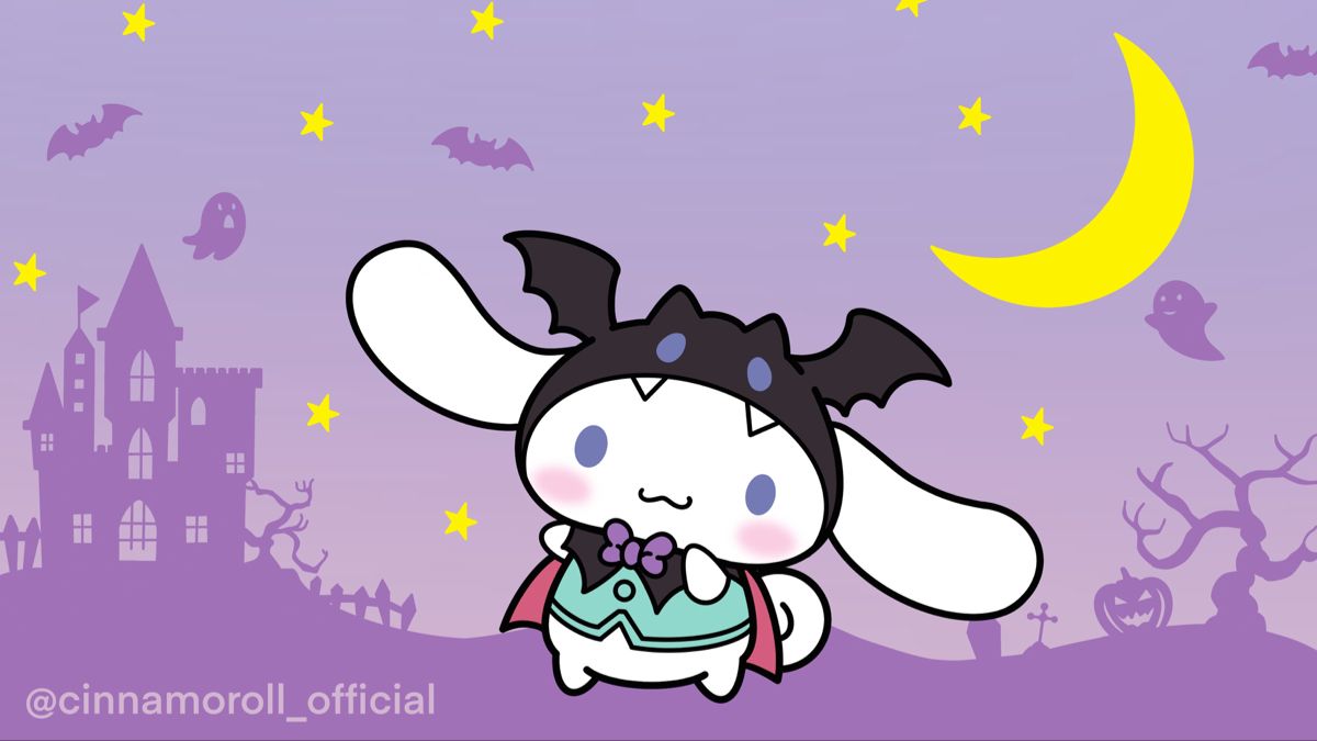 Halloween Cinnamoroll. Hello kitty halloween, Cute halloween drawings, Hello kitty aesthetic