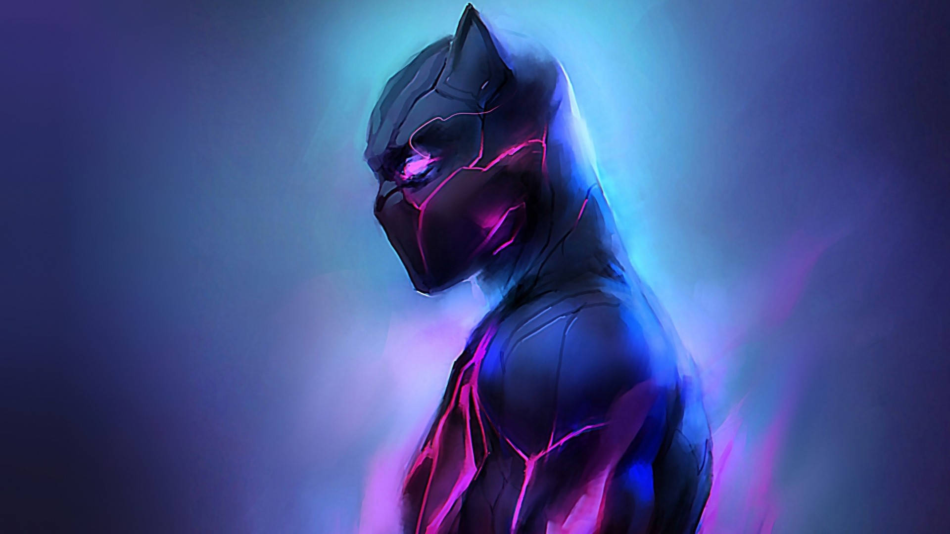 Download Wrecked Black Panther Wallpaper
