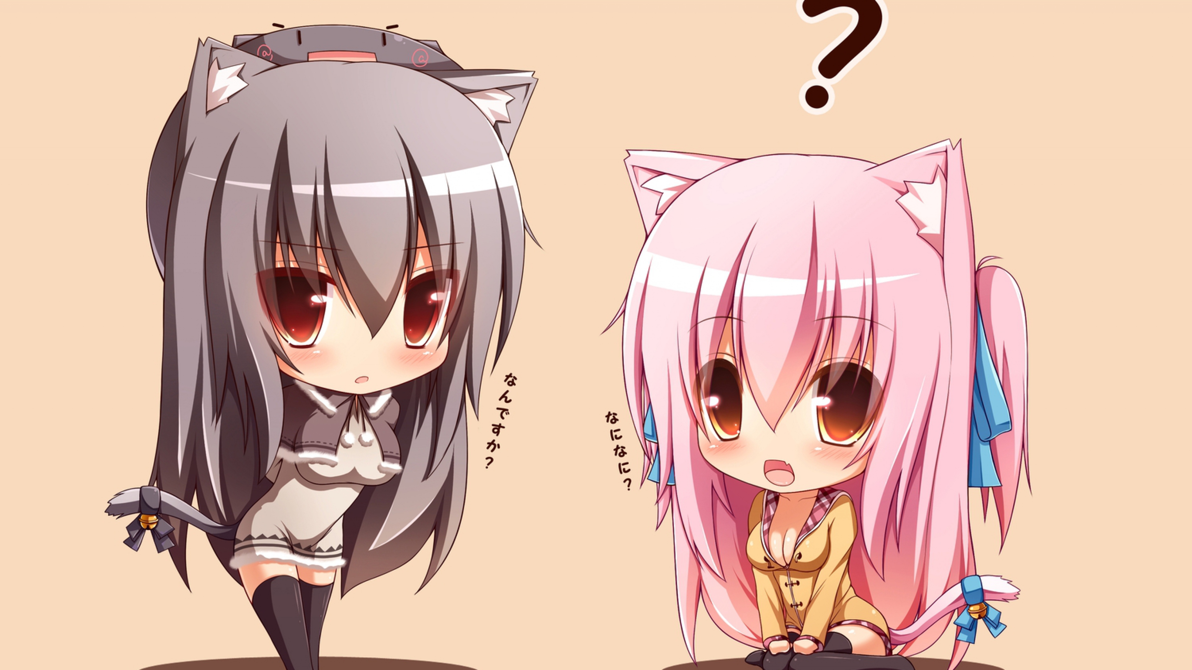4K Ultra HD Chibi Wallpaper HD, Desktop Background 3840x2160