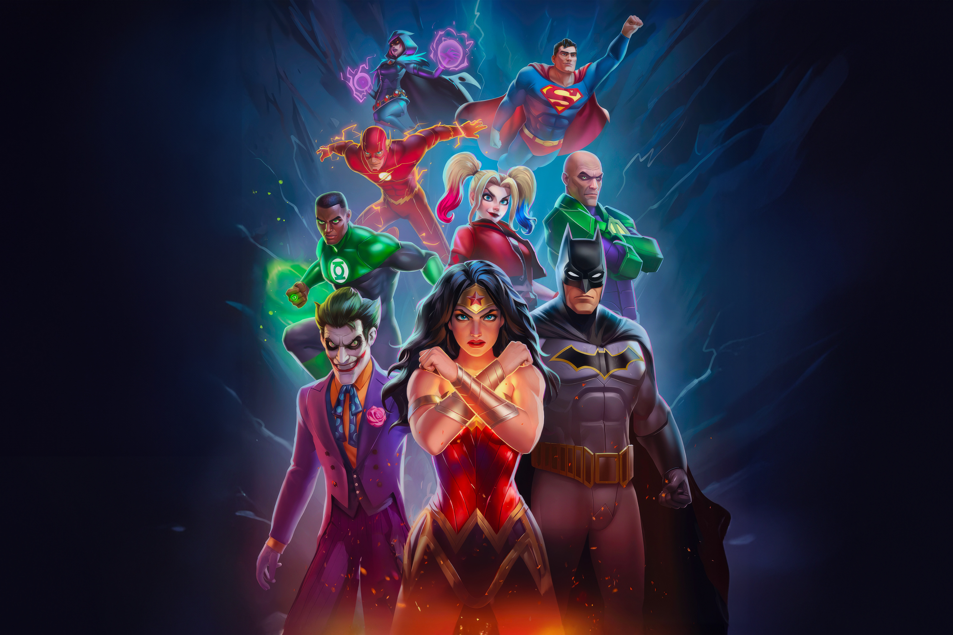 Dc Heroes And Villains 8k 3075x2050 Resolution HD 4k Wallpaper, Image, Background, Photo and Picture