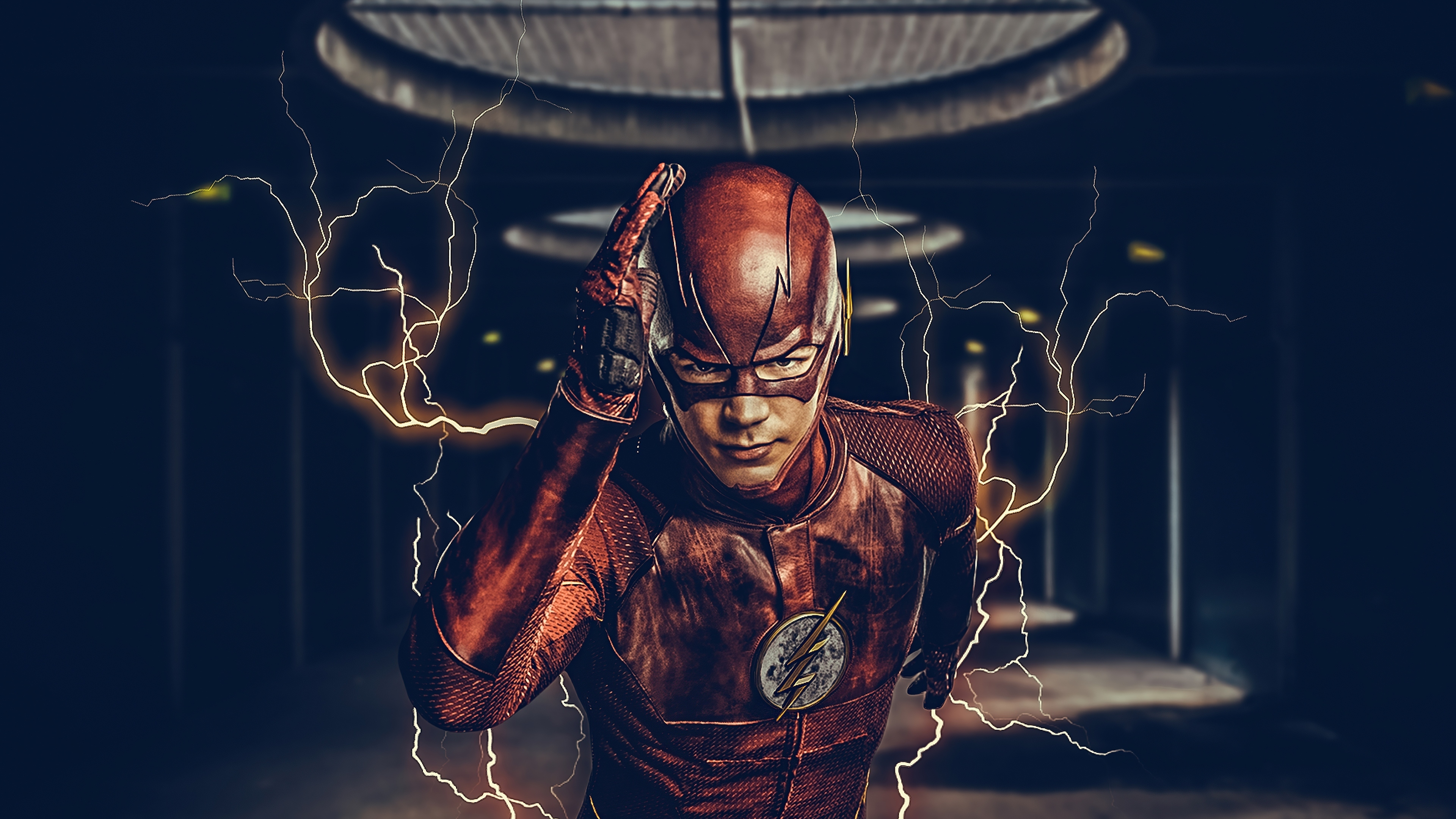 Download wallpaper 3840x2160 flash, dc hero, tv show, 2021 4k wallpaper, uhd wallpaper, 16:9 widescreen 3840x2160 HD background, 27098