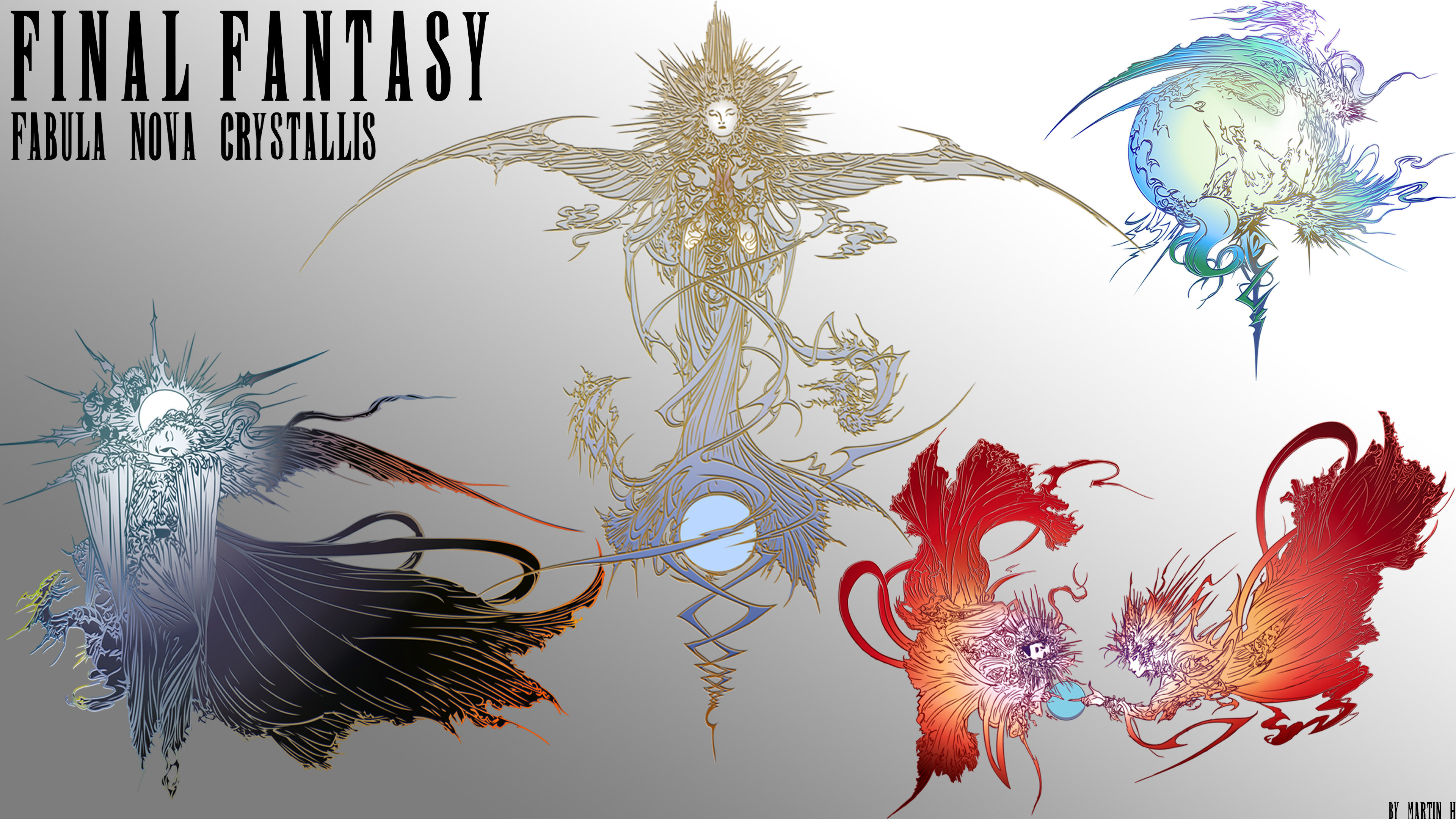 Download ultra HD 4k Final Fantasy XIII (FF13) desktop wallpaper for free