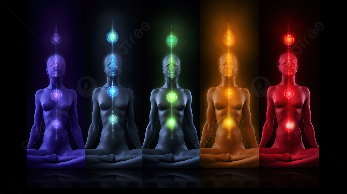 The Seven Chakras Of A Human Background, Picture Of Chakras Background Image And Wallpaper for Free Download