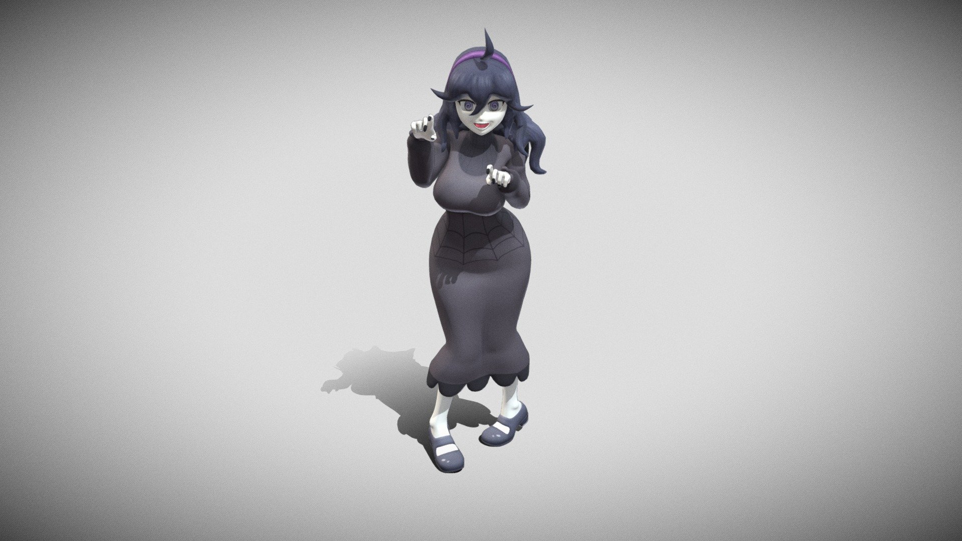 Hex Maniac 01 Pose Royalty Free 3D model by Placidone [98ac472]