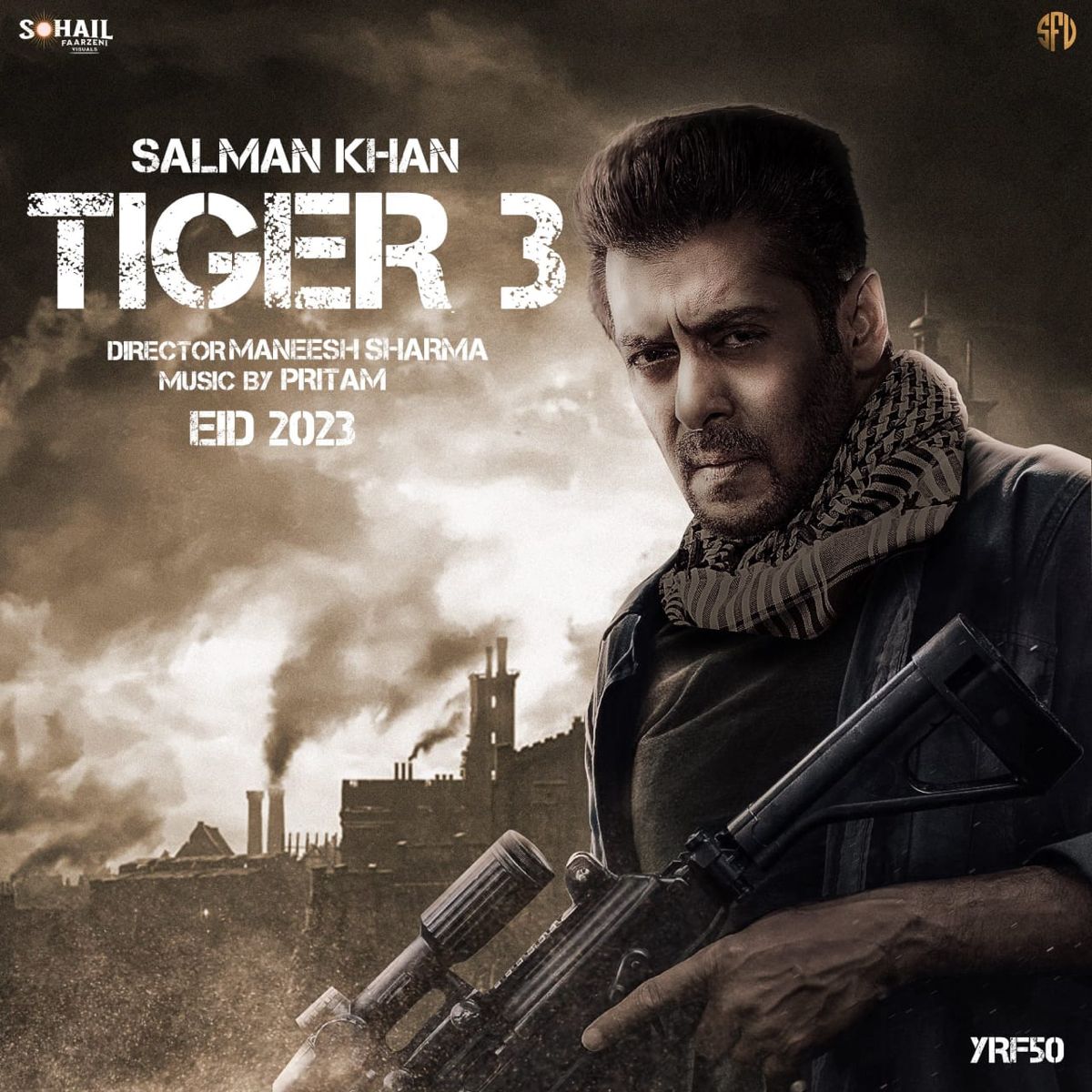 TIGER 3 Fanmade Poster. Ek tha tiger, Caricature artist, Police quotes