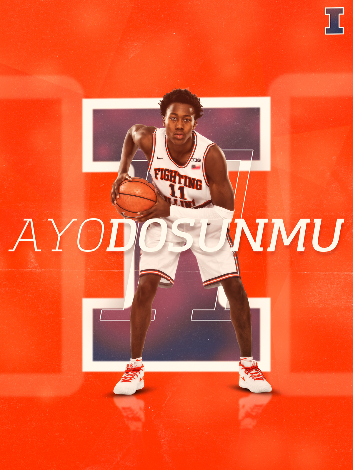 Illinois Men's Basketball iPad Wallpaper