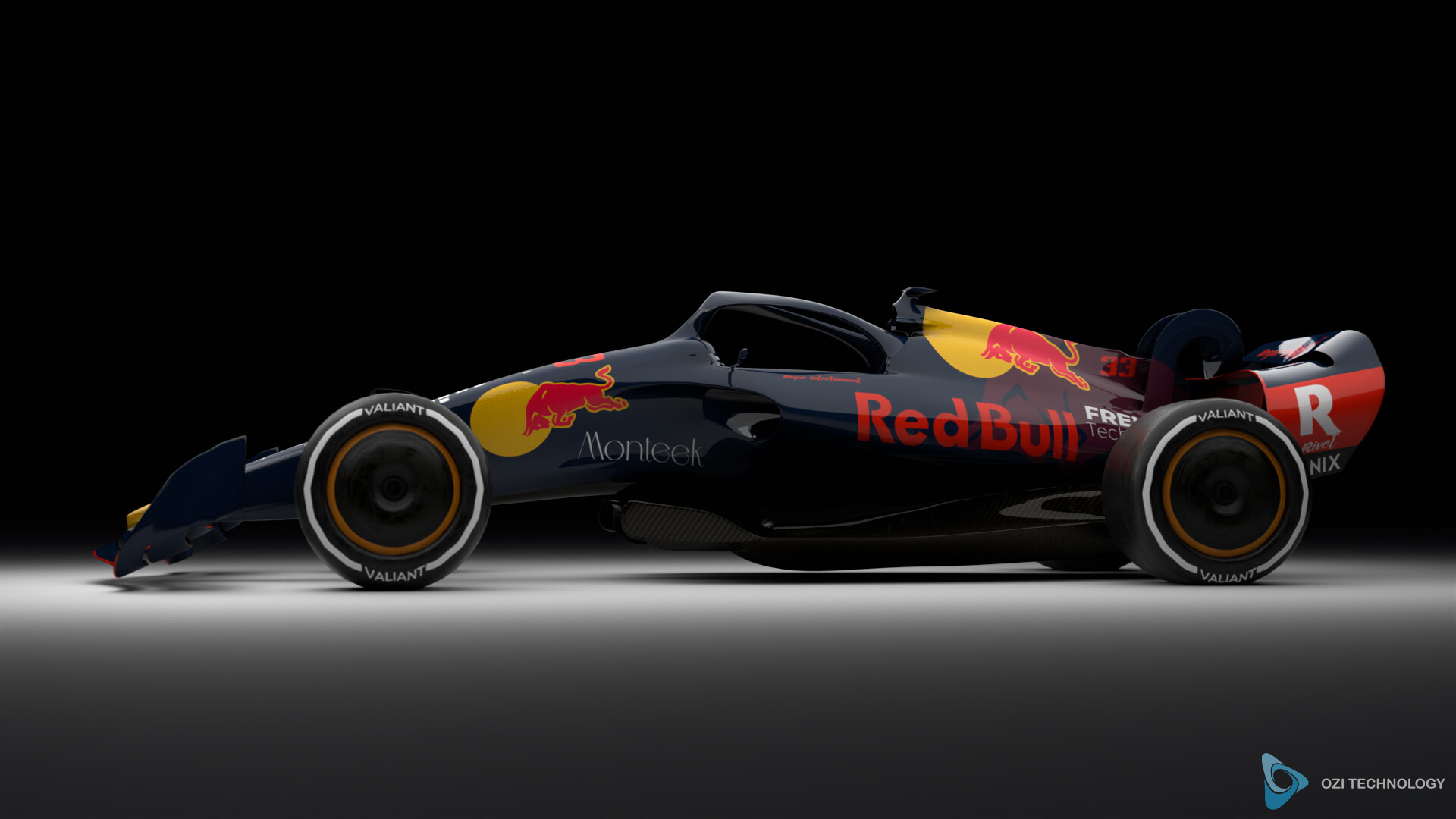 F1 2022 Redbull Livery Design Artwork