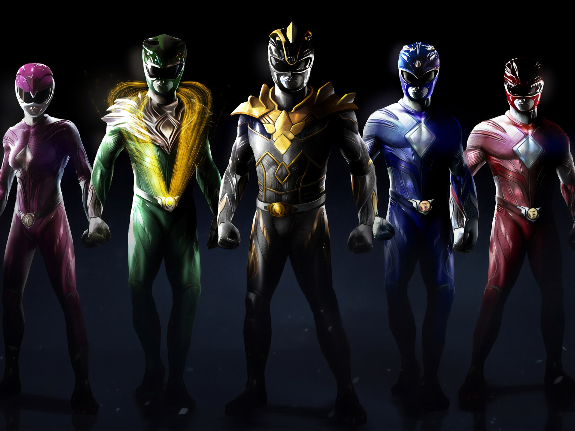Wallpaper 4k All Power Rangers Wallpaper