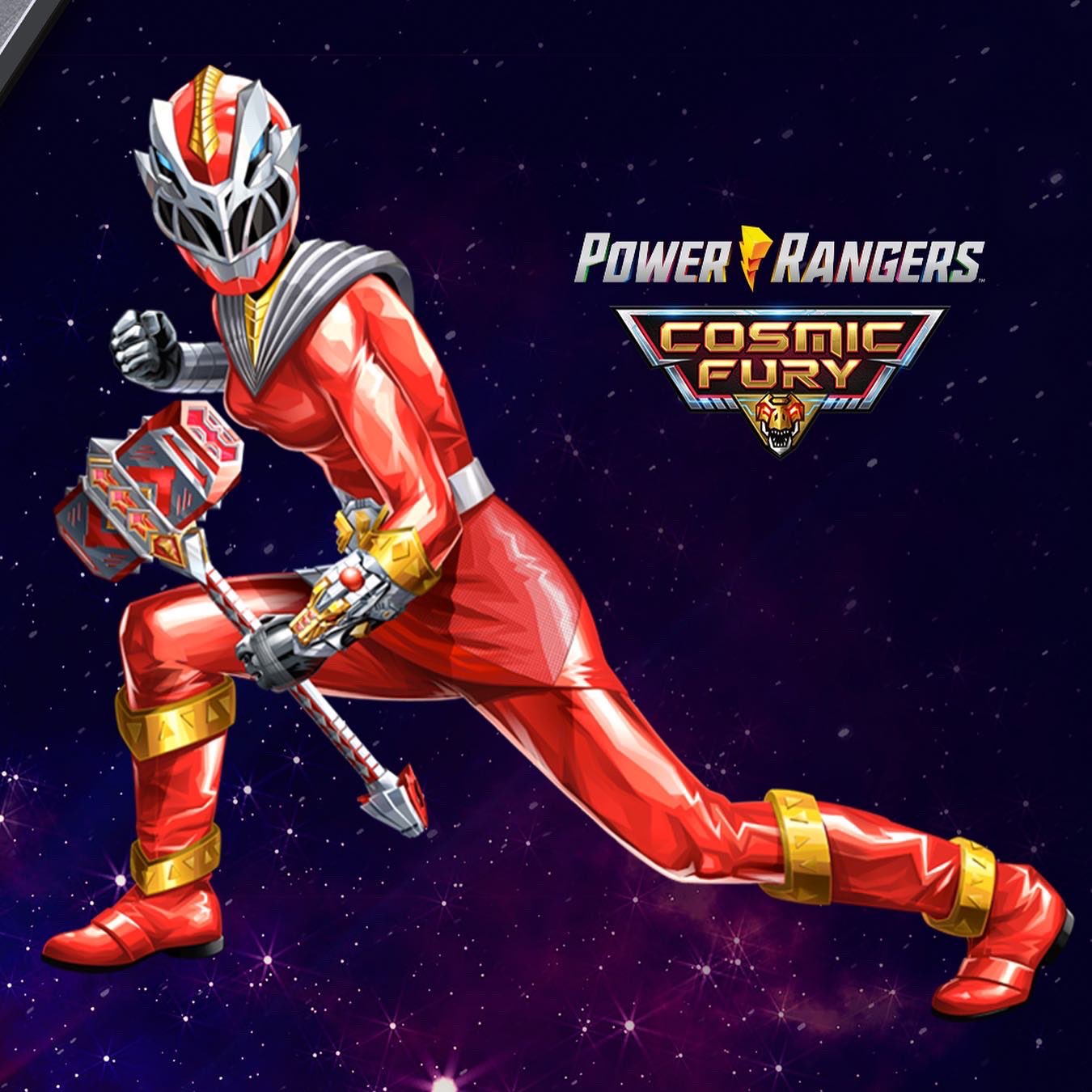 Hunter Deno am. the Cosmic Fury RED RANGER!!!!