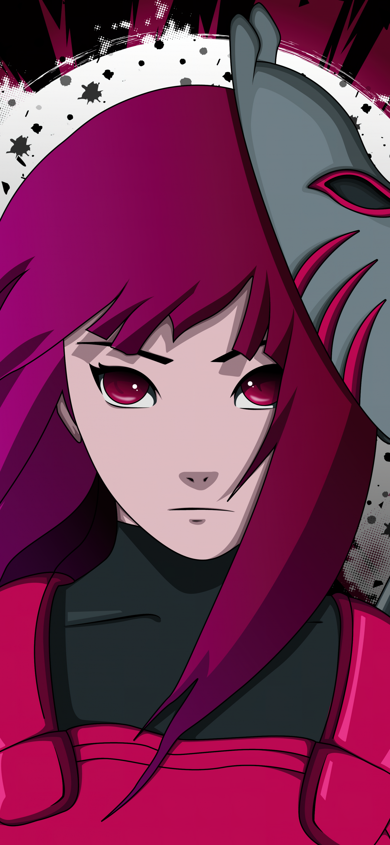 Hinata Hyuga Wallpaper 4K, Naruto, 5K, Illustration