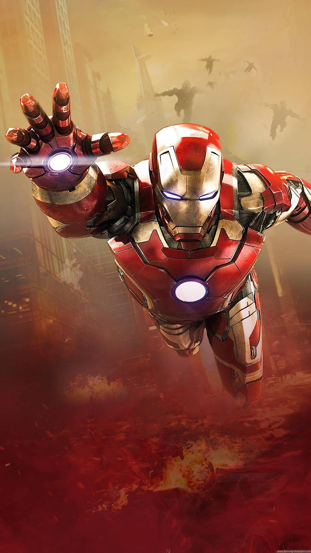Download Movie Poster Iron Man Phone Wallpaper