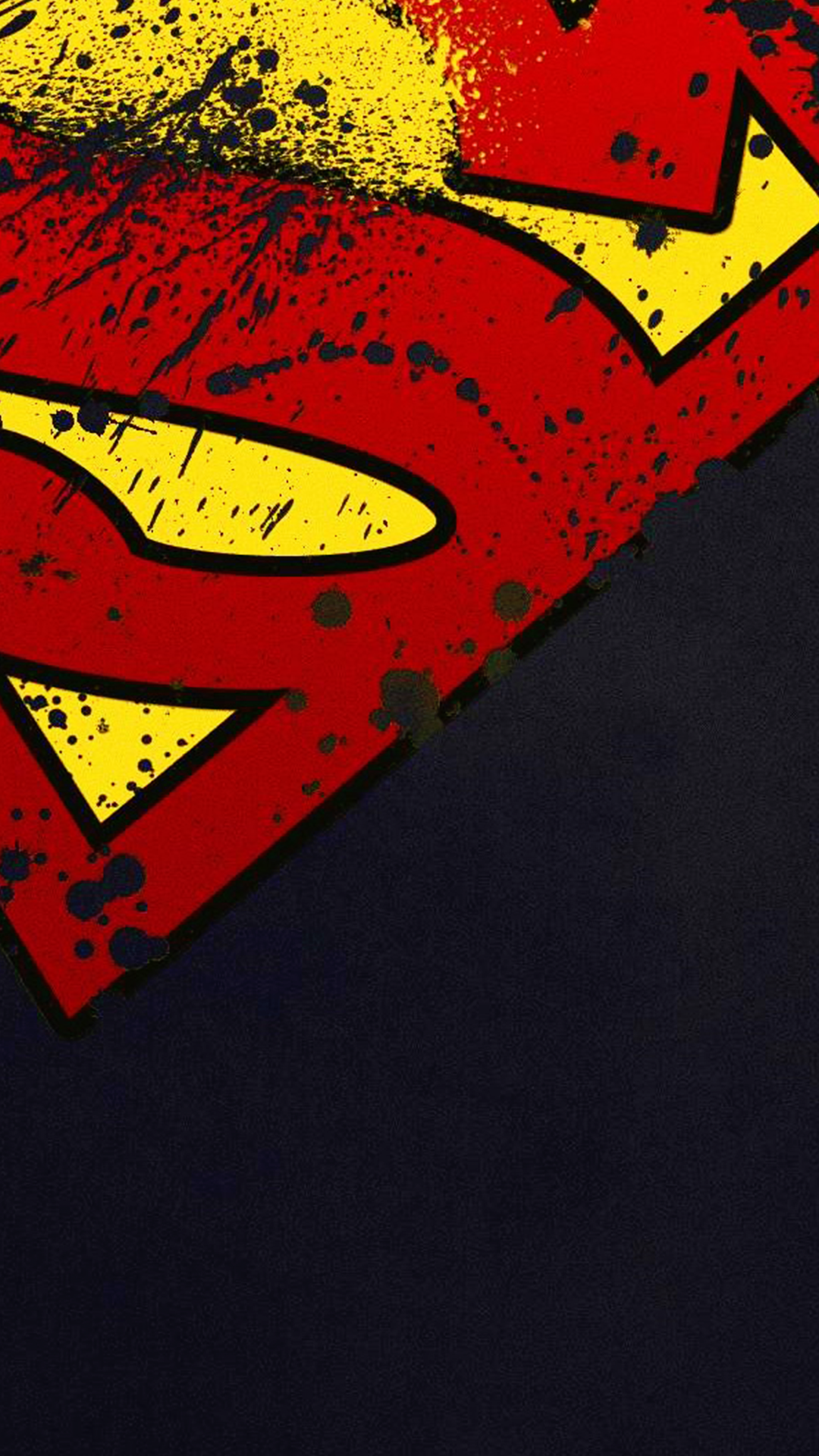 Superman Grunge iPhone WallpaperK