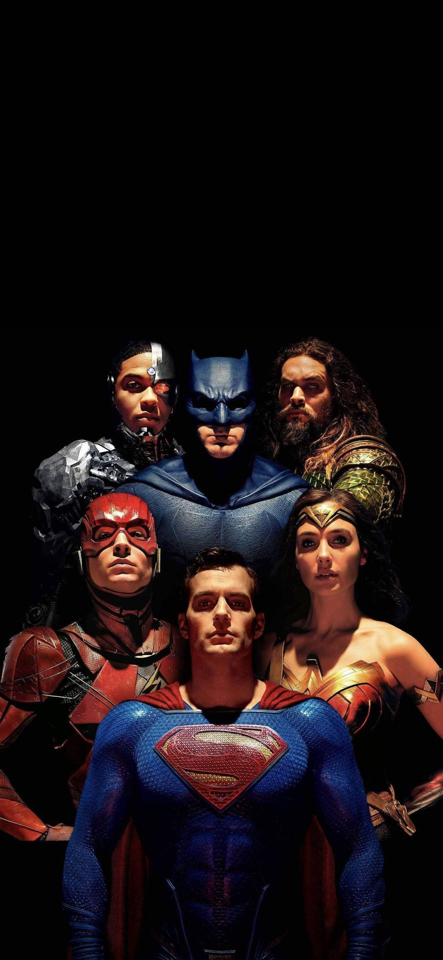 Download Justice League Movie Characters Phone Wallpaper