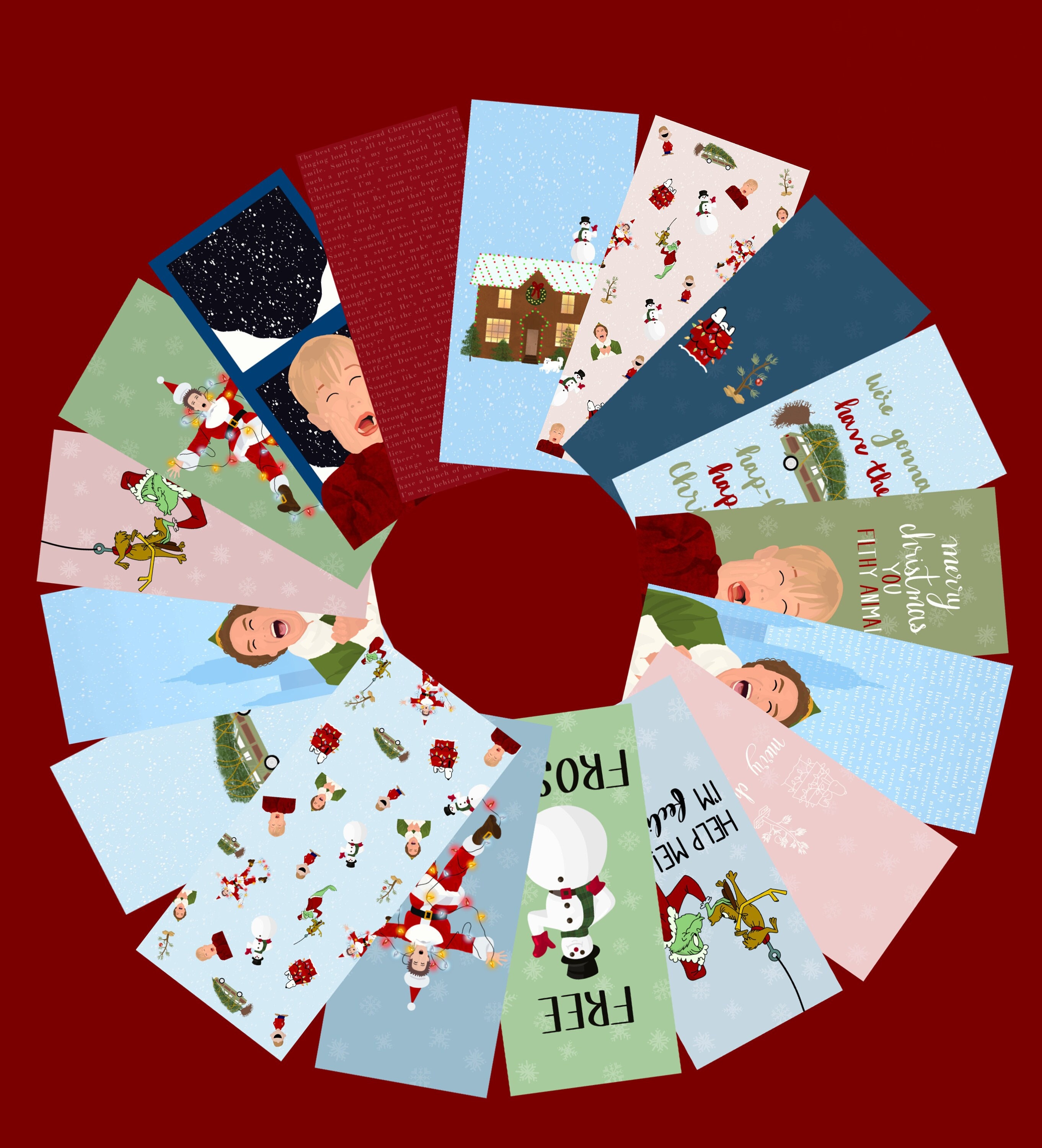 Christmas Movie Wallpaper Bundle // Christmas Movie Phone