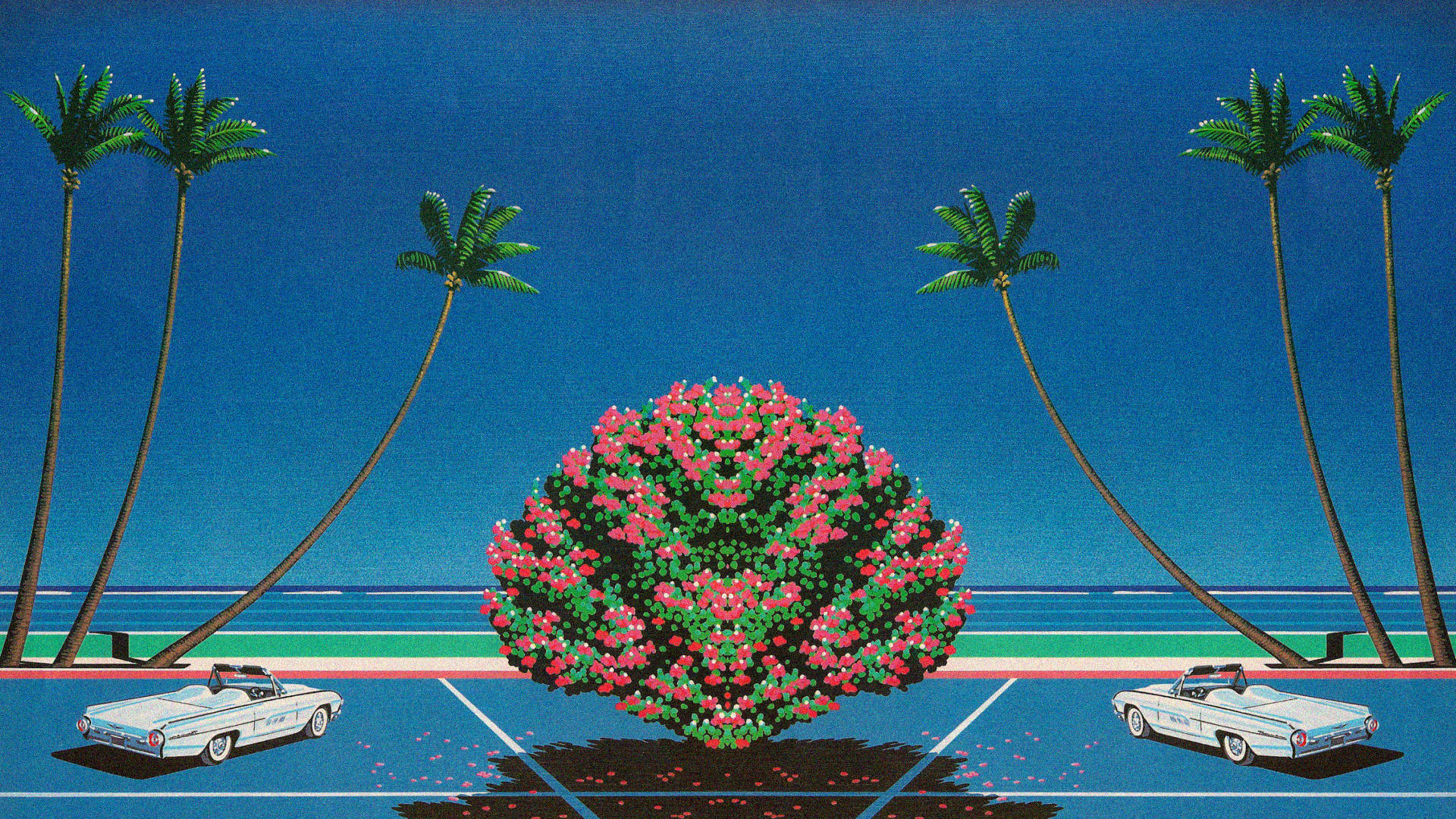 Download The September Wind Vaporwave Desktop Wallpaper