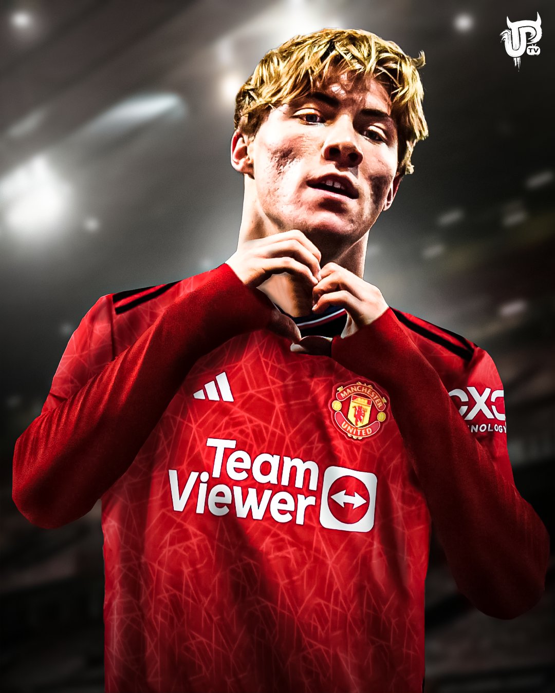 United Peoples TV Hojlund to #MUFC for £50m. YES or NO?