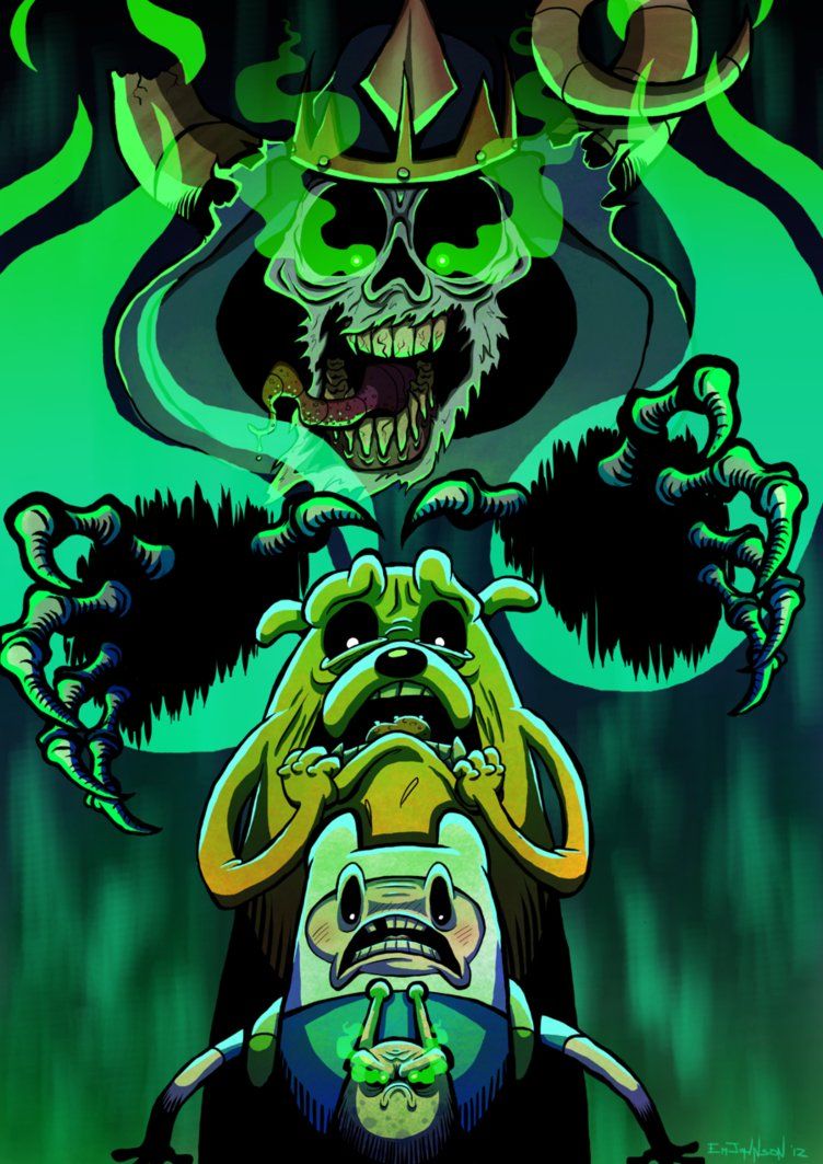 Lich by EmtheLimey (Adventure Time). Adventure time cartoon, Adventure time tattoo, Adventure time