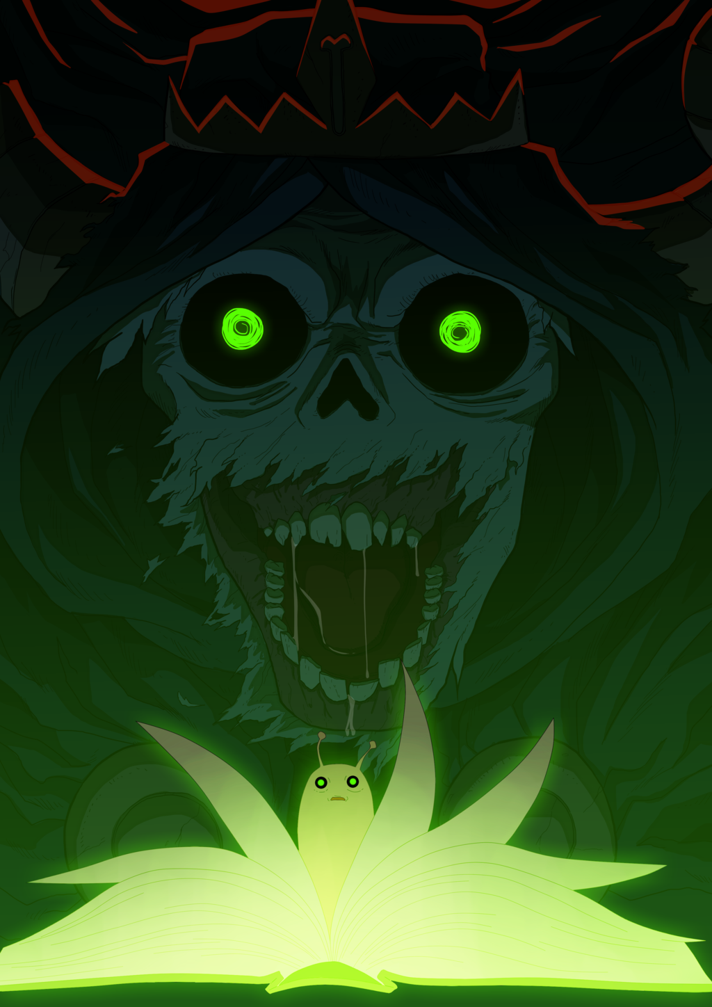 The Lich. Adventure time tattoo, Adventure time characters, Adventure time wallpaper