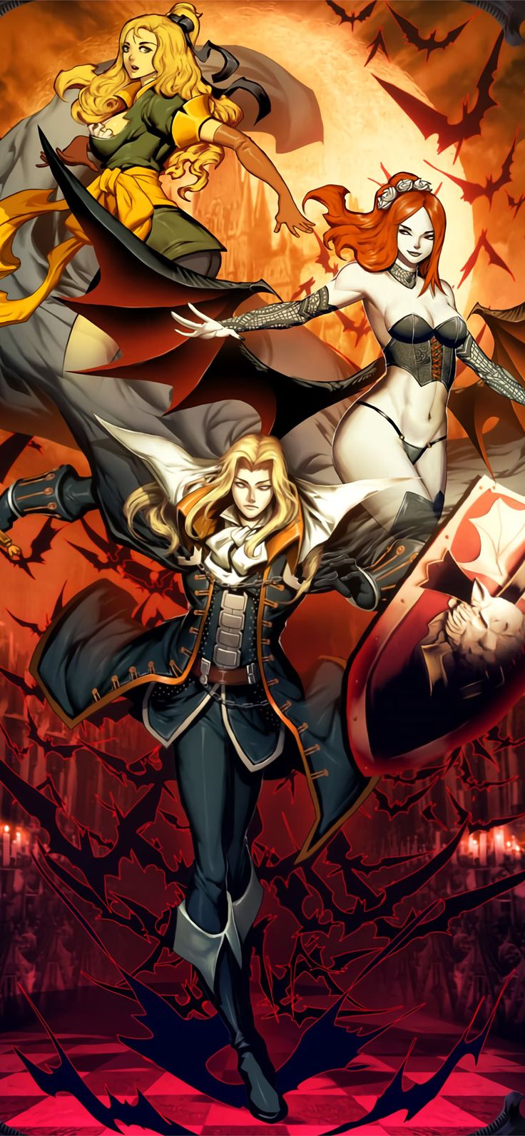 CastleVania Symphony of the Night Genzoman Vertica. iPhone wallpaper, Symphony, Wallpaper