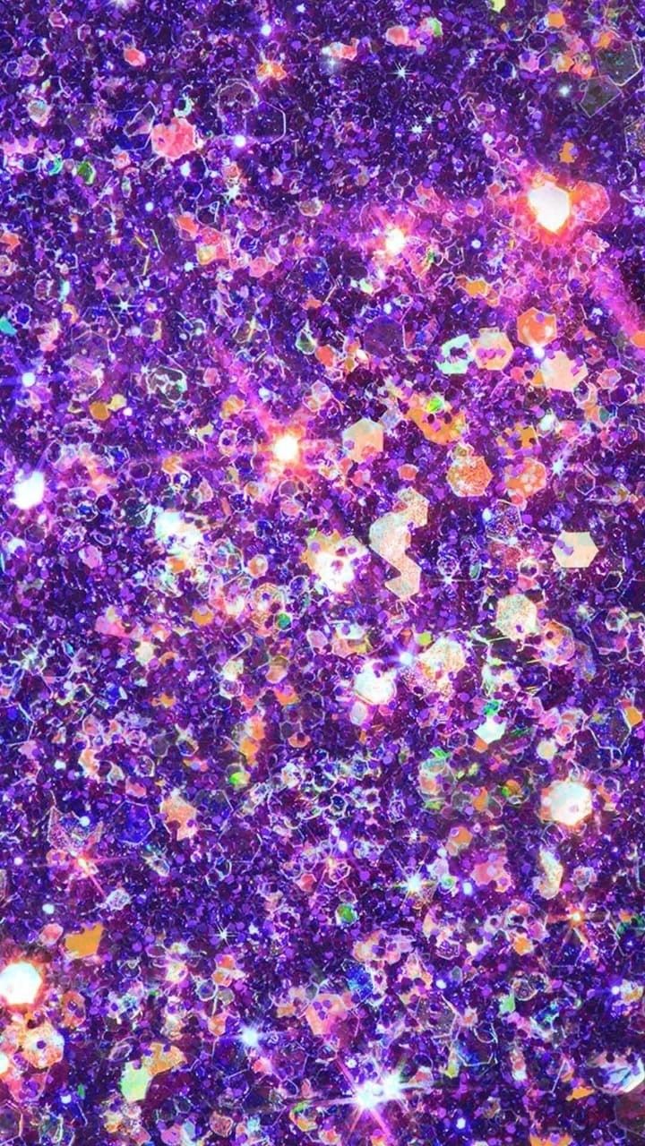 Lavender Glitter Wallpaper. iPhone wallpaper glitter, Bling wallpaper, Glitter phone wallpaper