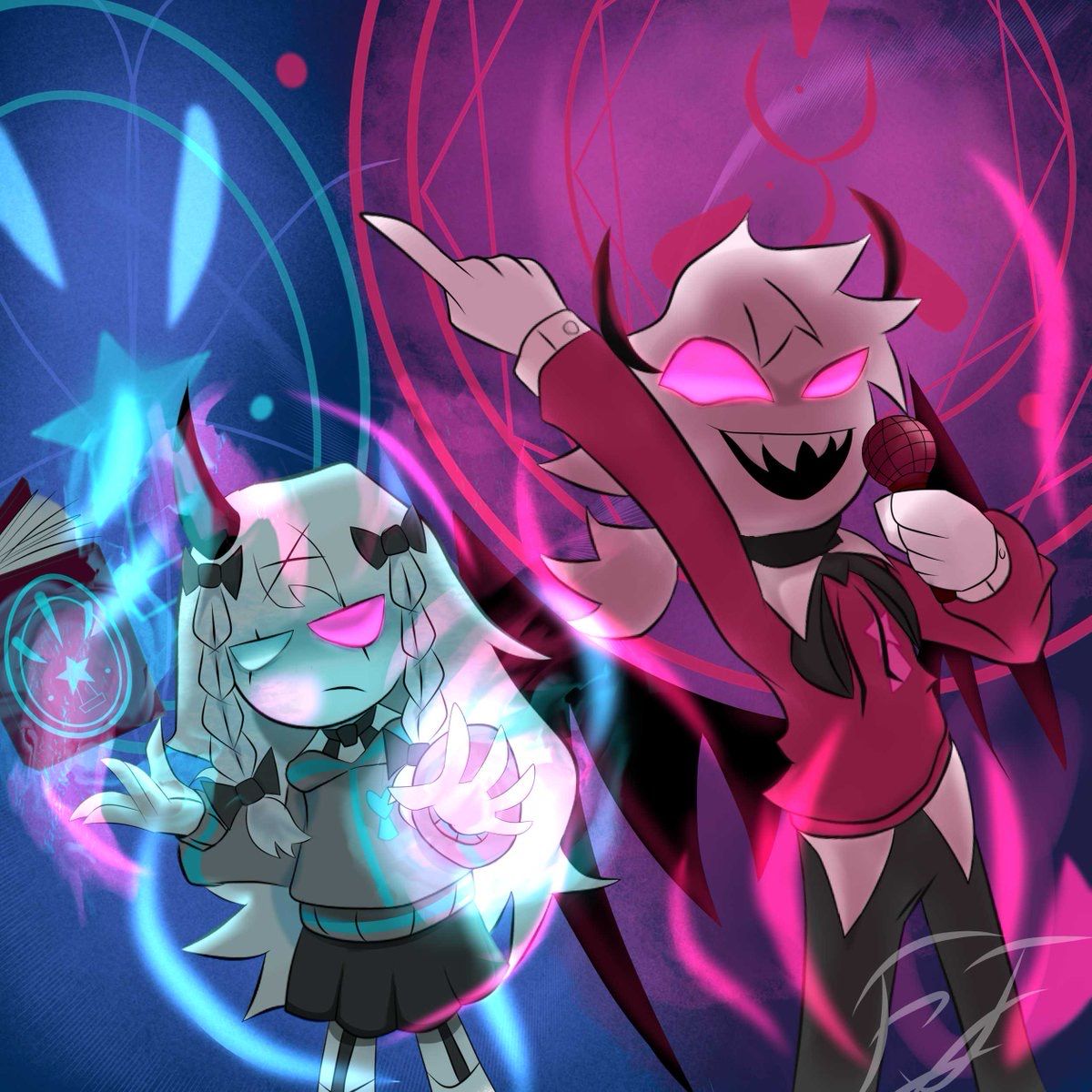 rasazy and selever mod. Friday night, Anime, Best anime drawings