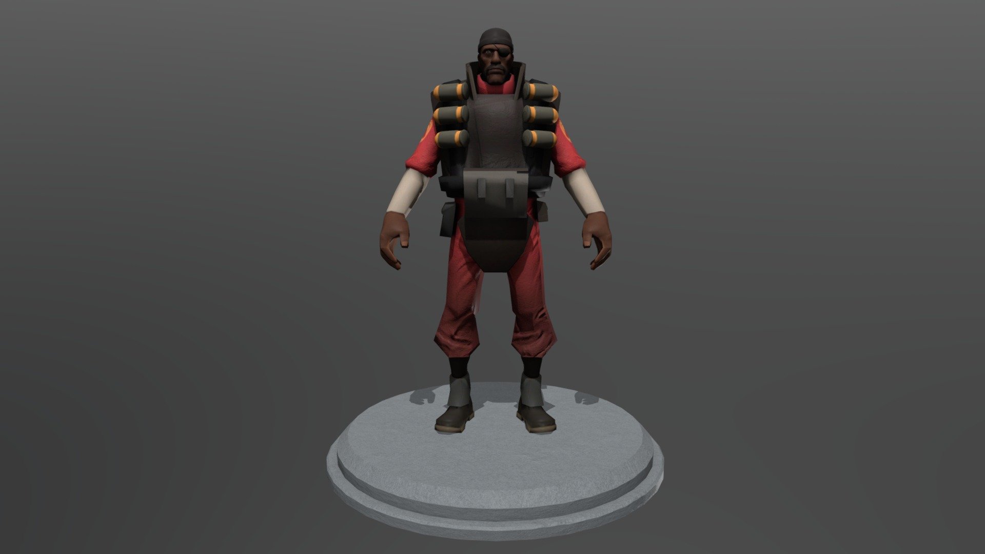TF2 DemoMan Free 3D model by Nobby76 [a18e276]