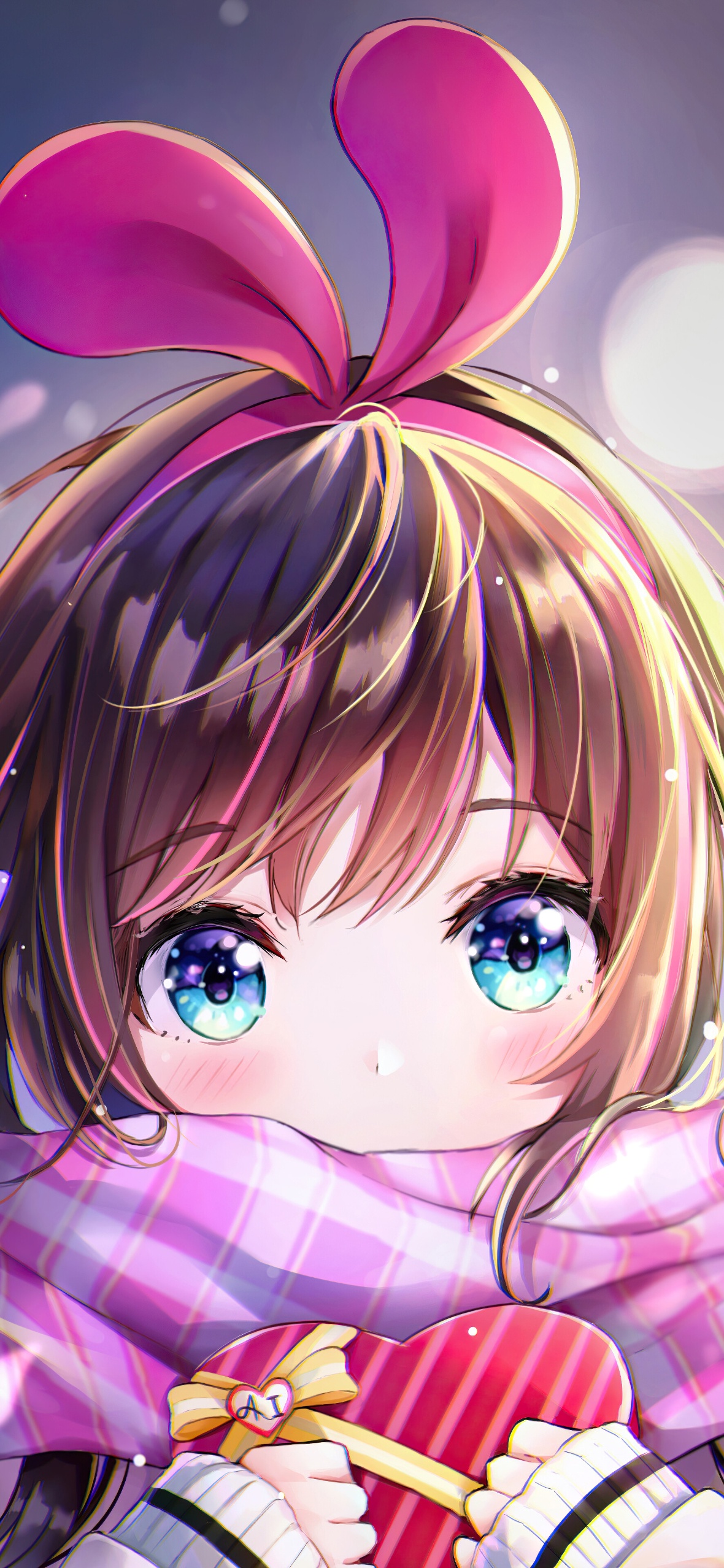 Cute Anime Girl iPhone Wallpaper