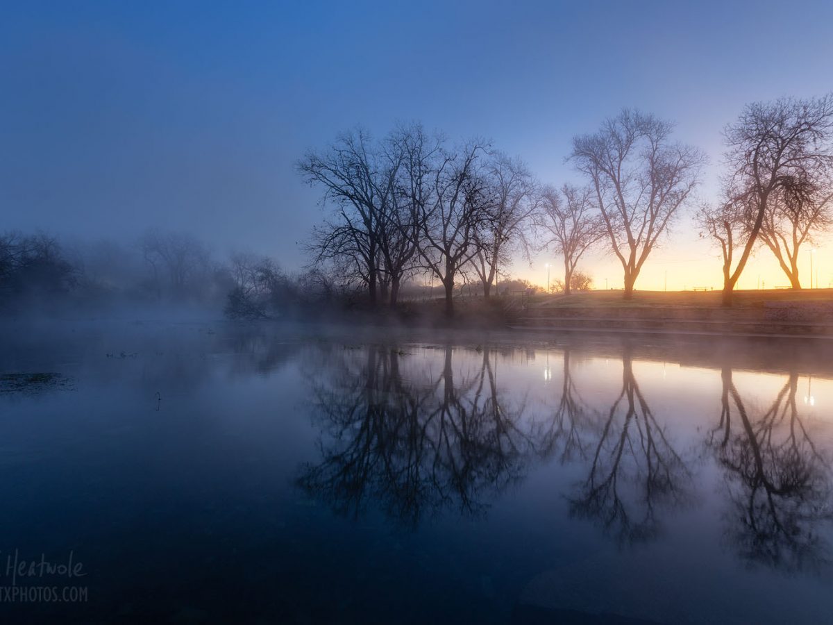 Dawn at City Park Marcos Photo Print Store