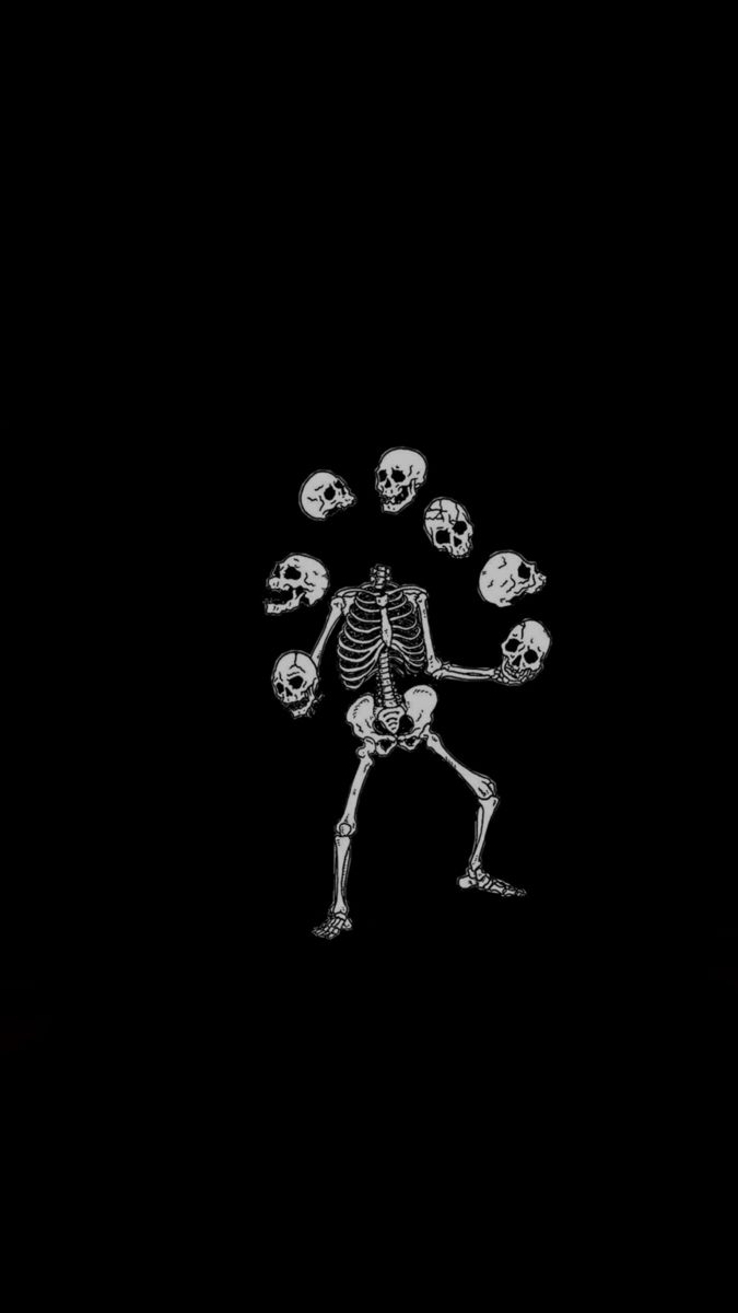 Halloween Skeleton Phone Wallpapers - Wallpaper Cave