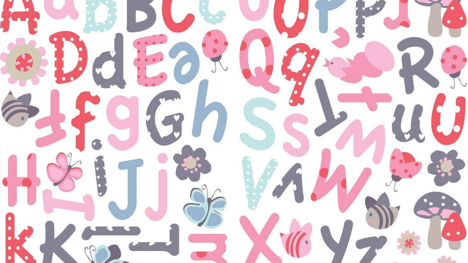 Alphabet Wallpaper