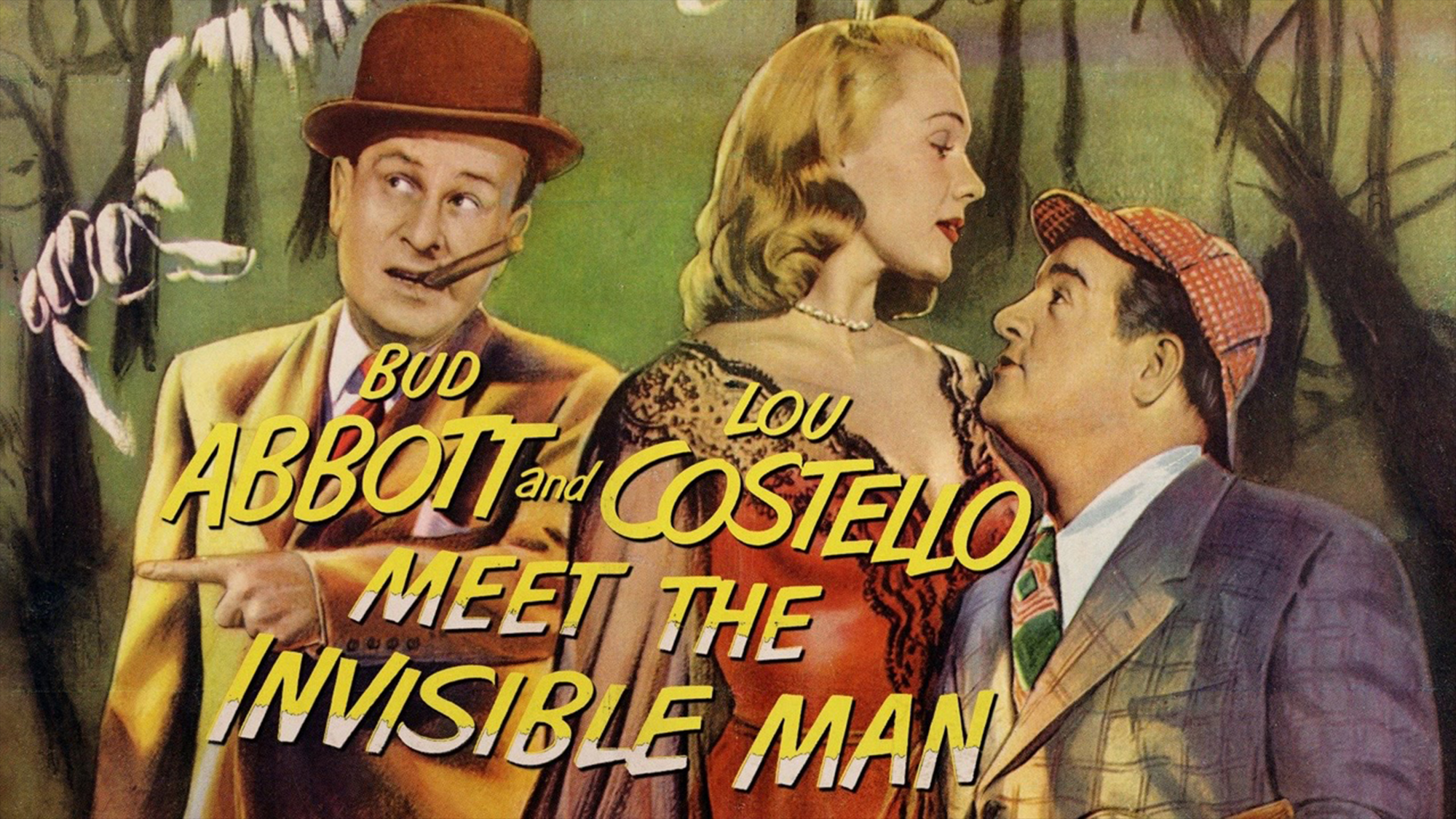 Abbott and Costello Meet The Invisible Man HD Wallpaper and Background
