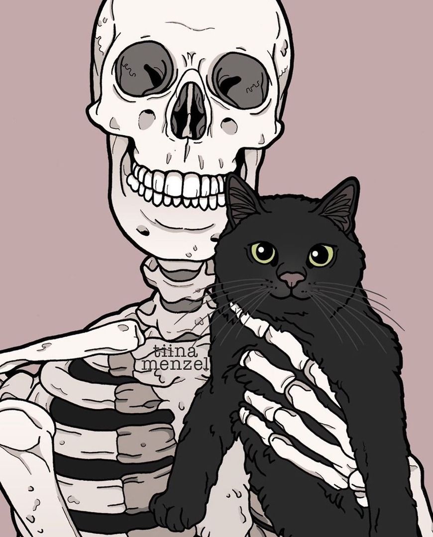 Metal of Horror {:. Skeleton art, Cute wallpaper, Cute art
