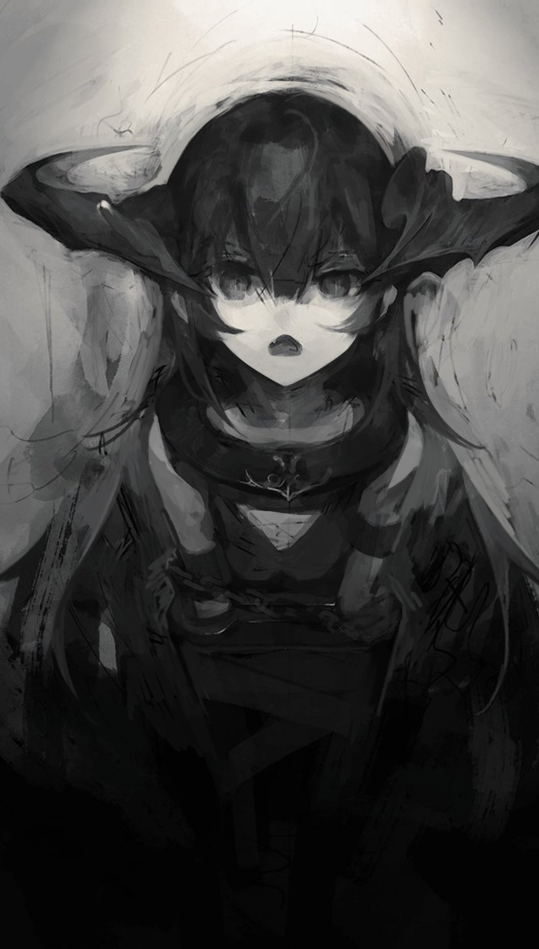 Best Dark Black Anime iPhone Wallpaper [ HQ ]