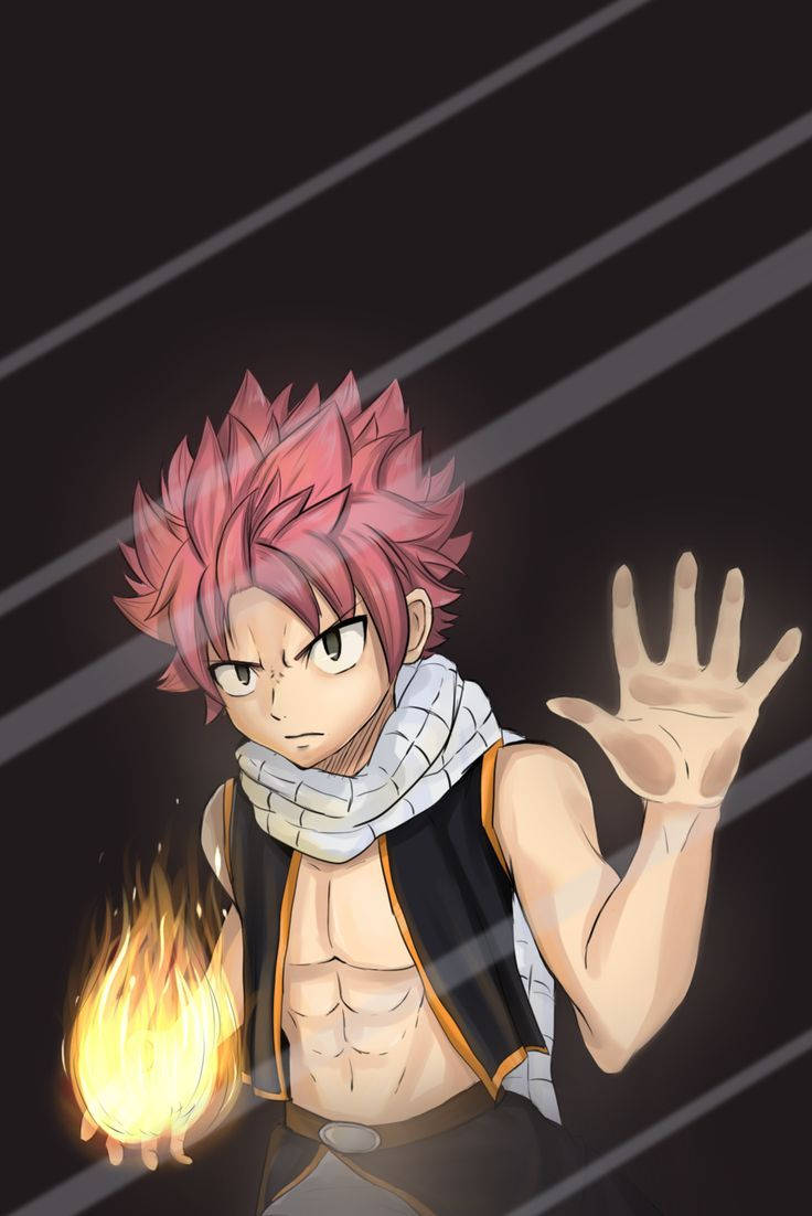 Download Anime Lock Screen Natsu Dragneel Wallpaper