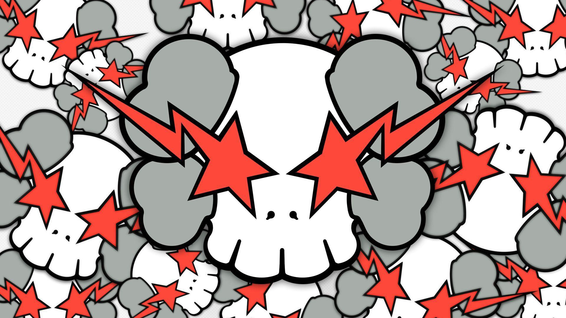 Kaws illustration Wallpaper Download