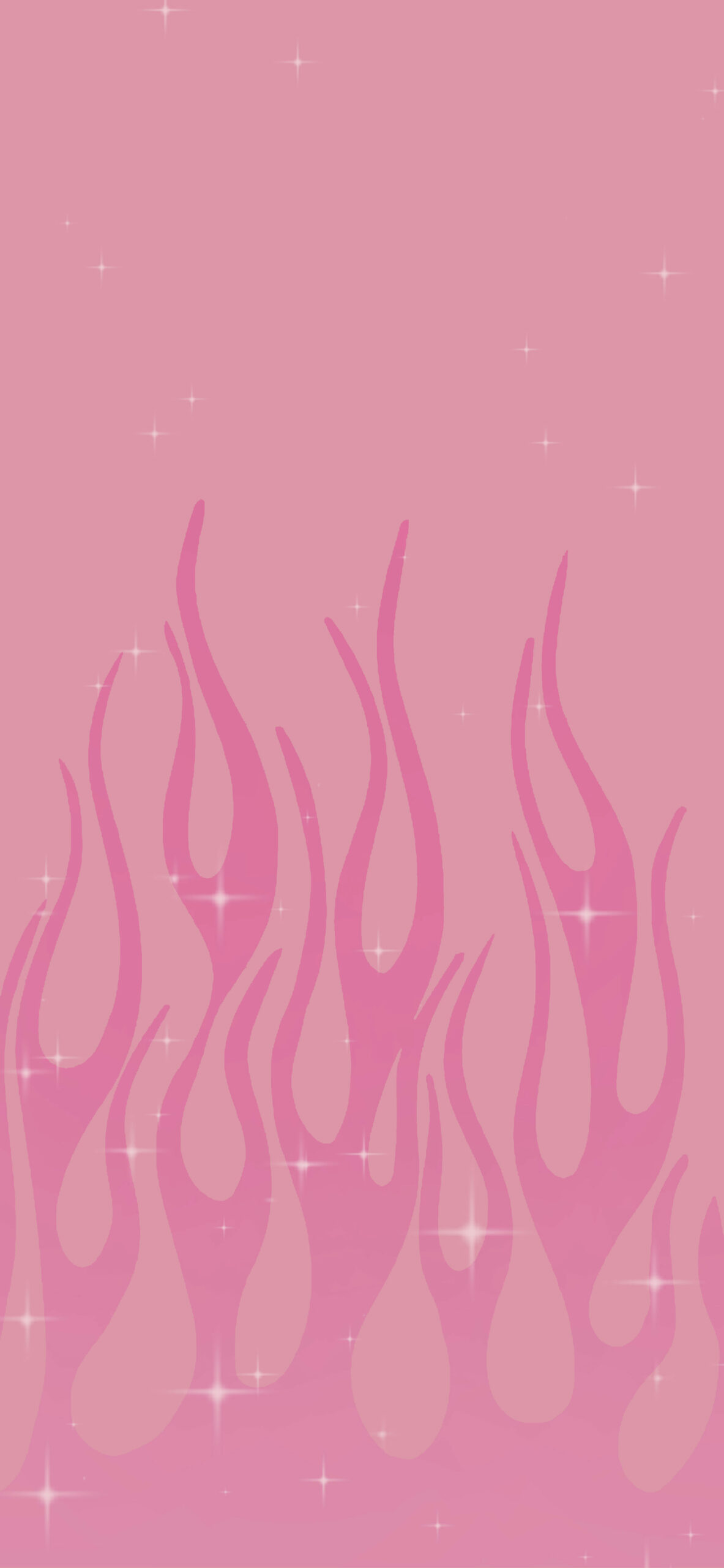 Pink Flame Wallpaper Pink