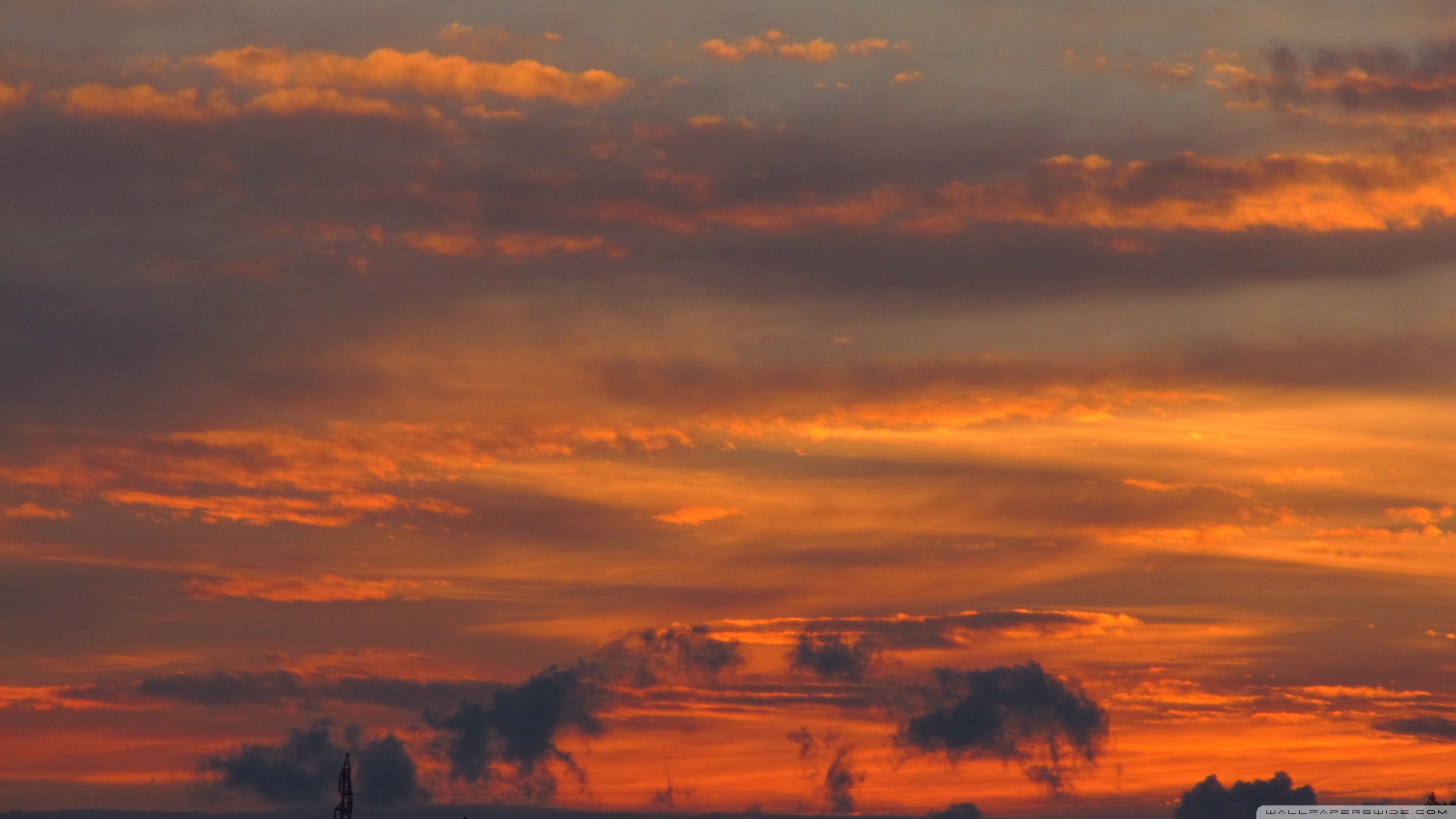 Orange sky Ultra HD Desktop Background Wallpaper for 4K UHD TV